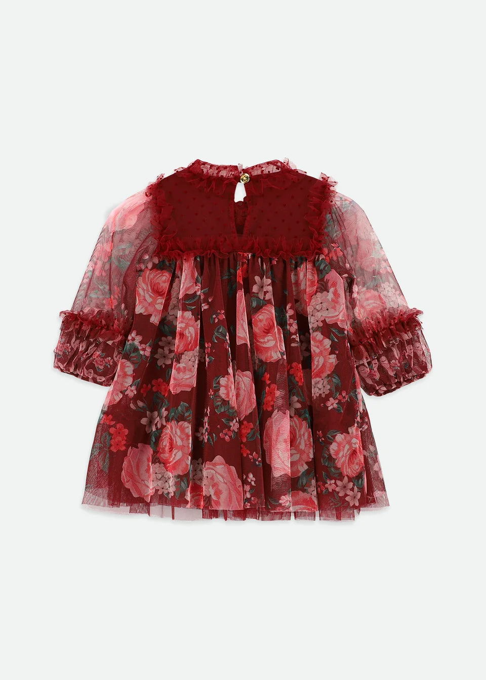 Dress Nadiya burgundi