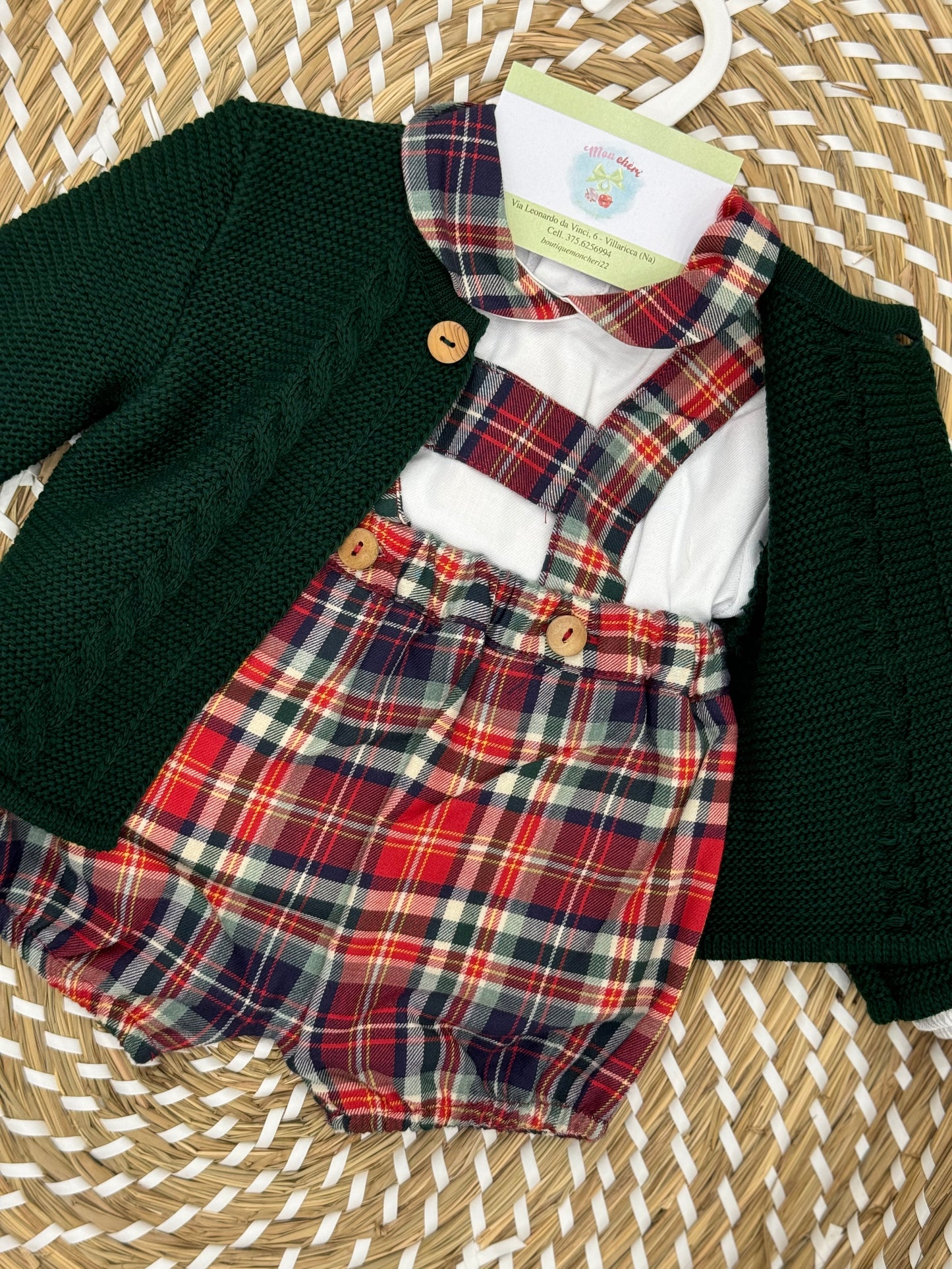 Completo chic tartan