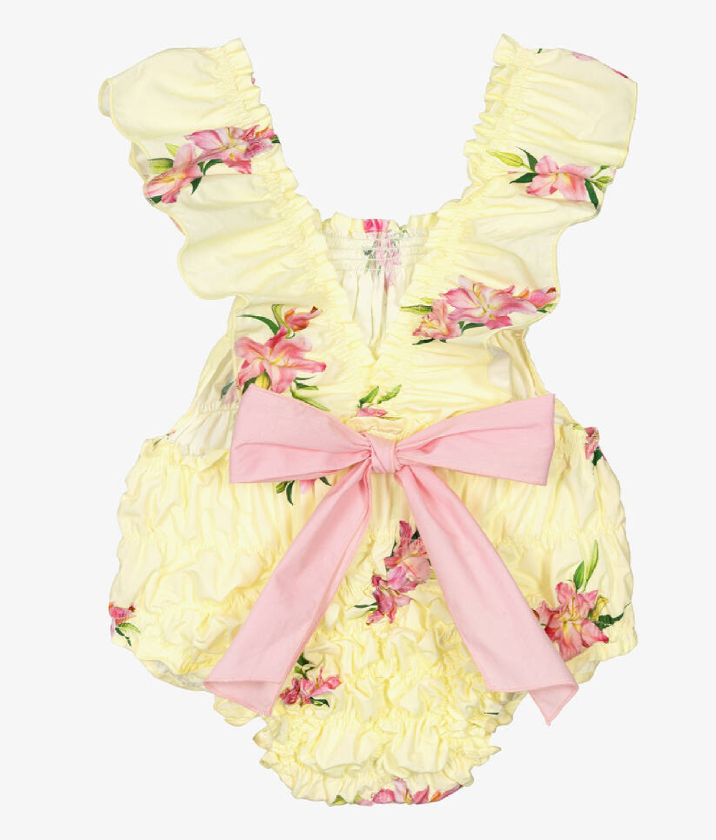 Costume intero fiorito