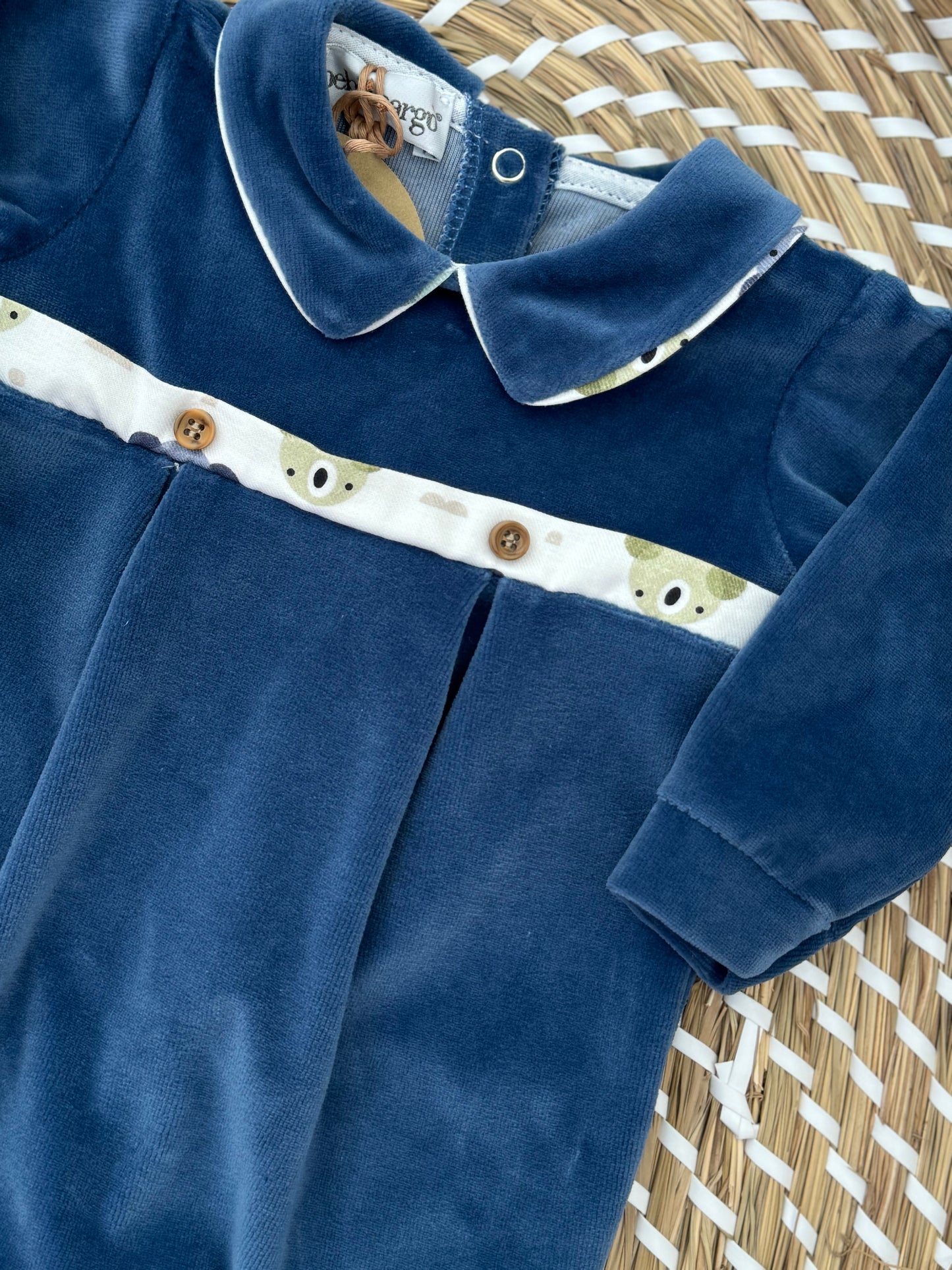 Tutina blu cobalto