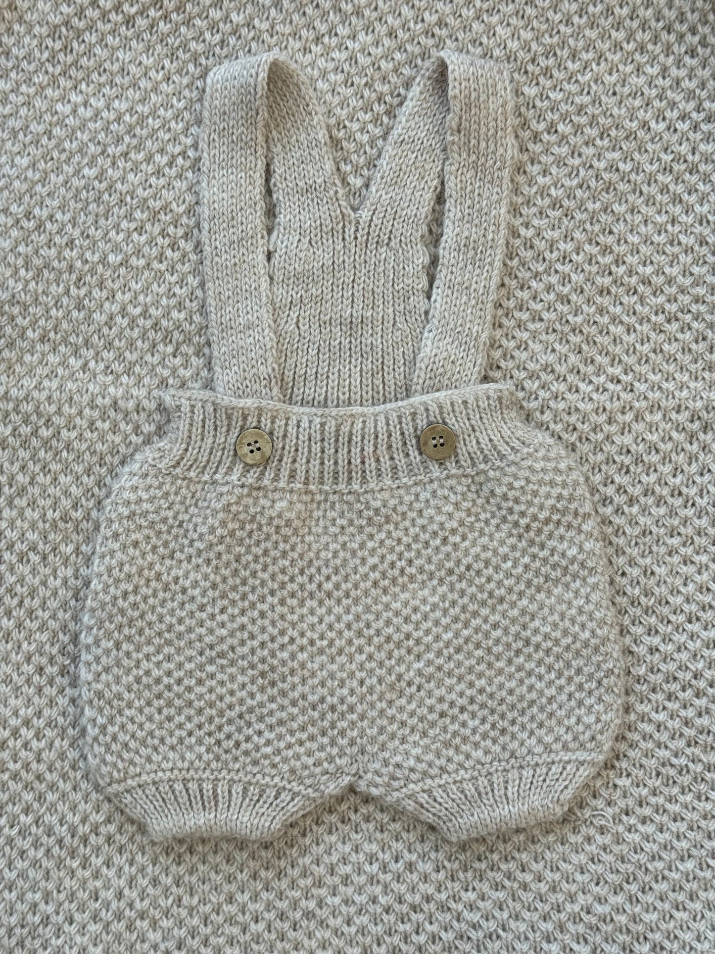 Salopette teddy misto lana