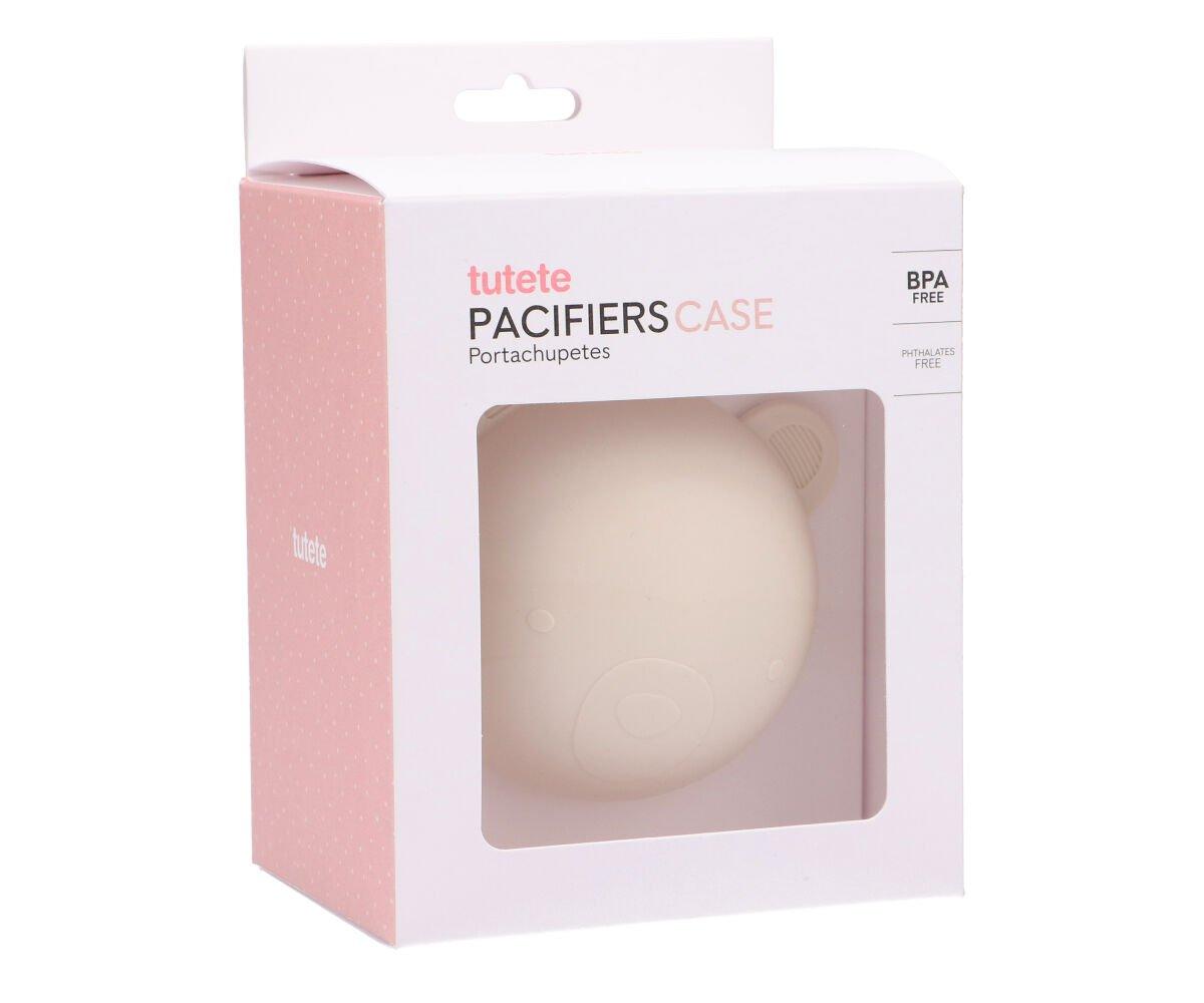 Porta ciuccio in silicone orsetto