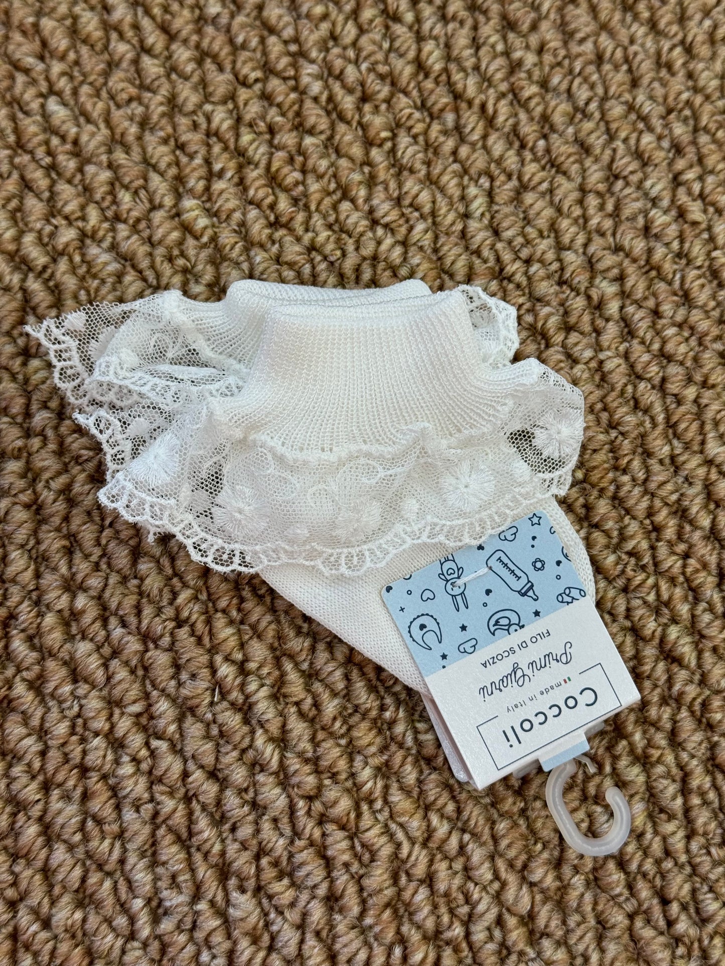 Calzini pizzo corredino