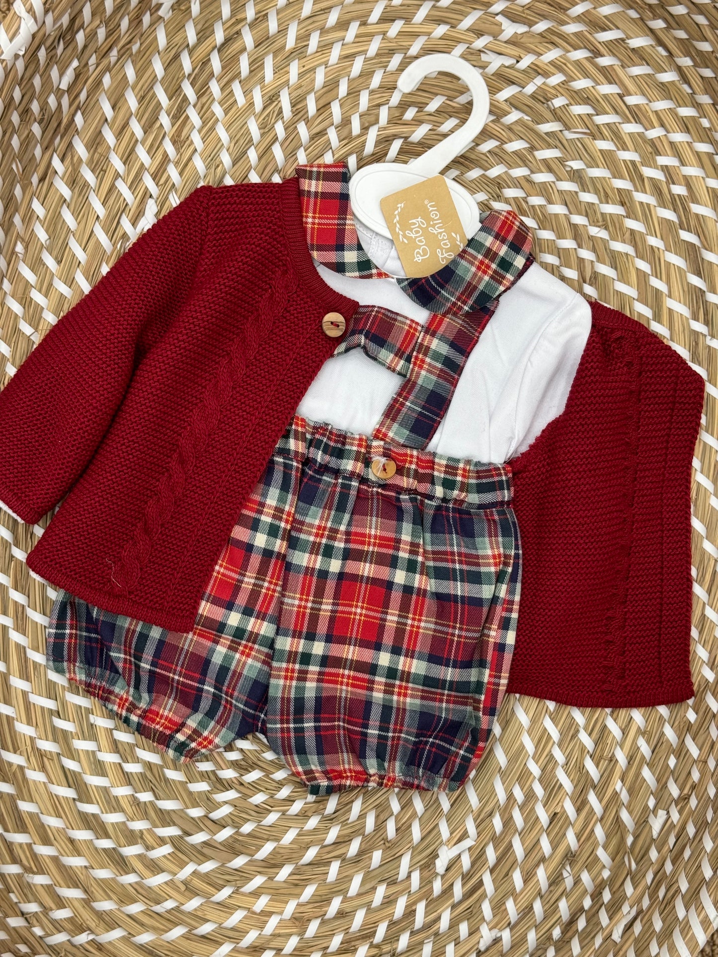 Completo chic tartan