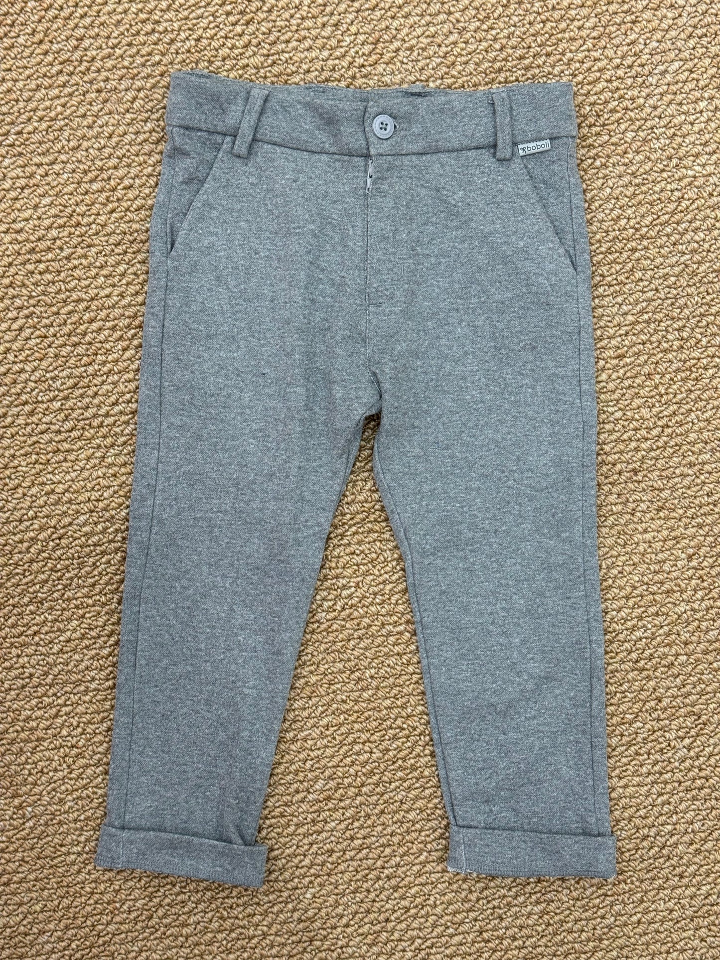Pantalone stile classico in tessuto tuta