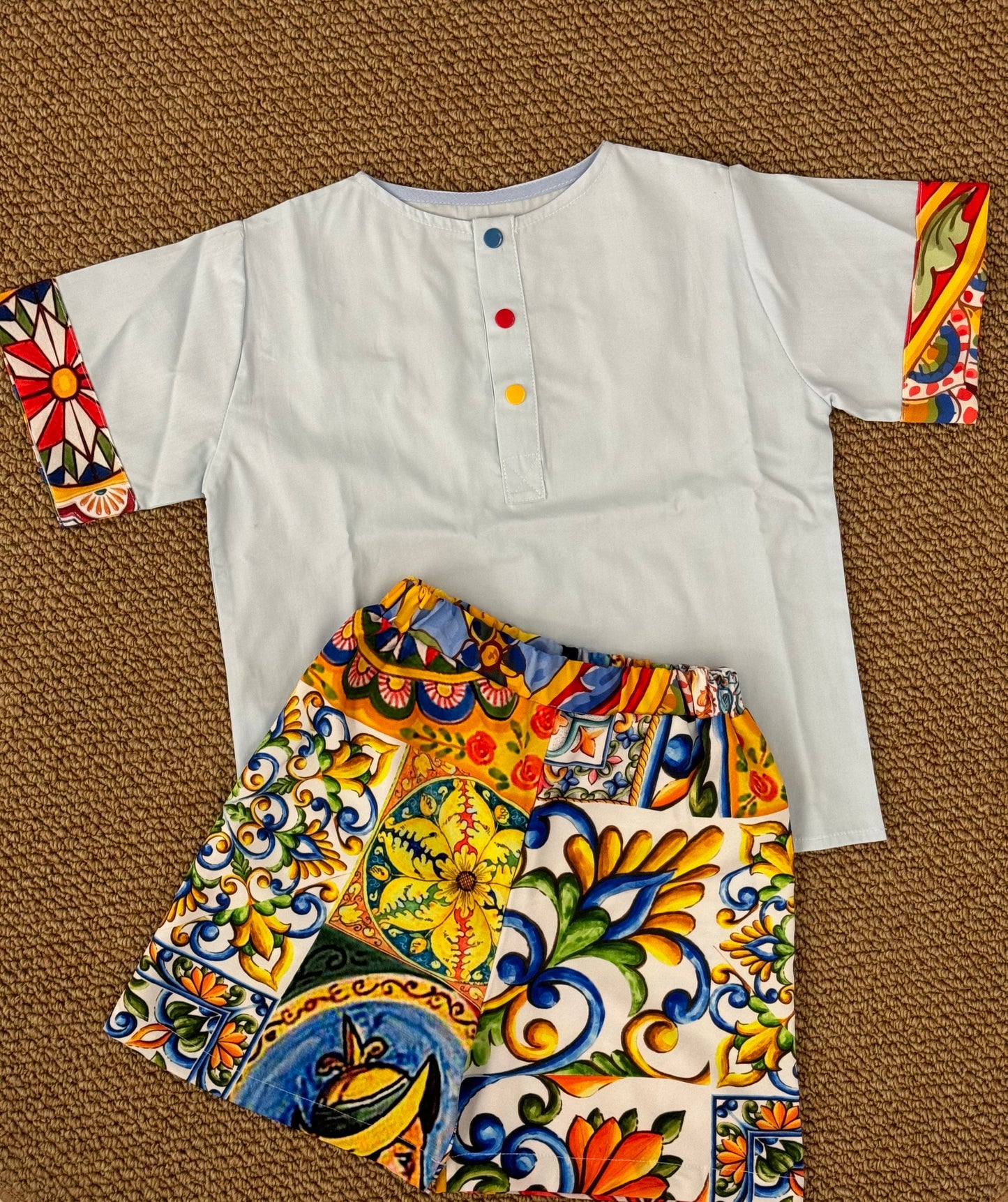 Completo maiolica Sicilia Titty Fly