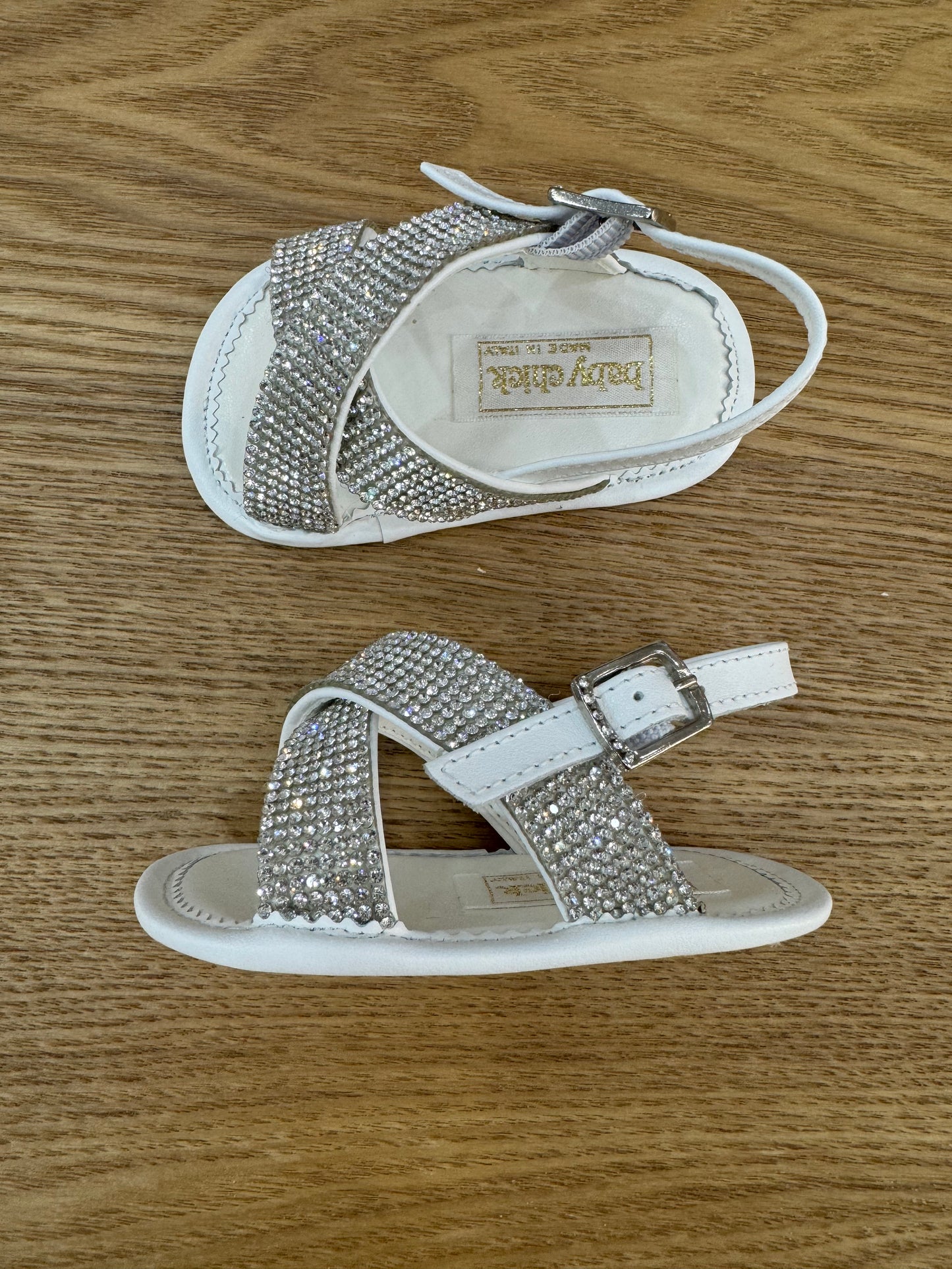 Sandalo baby strass
