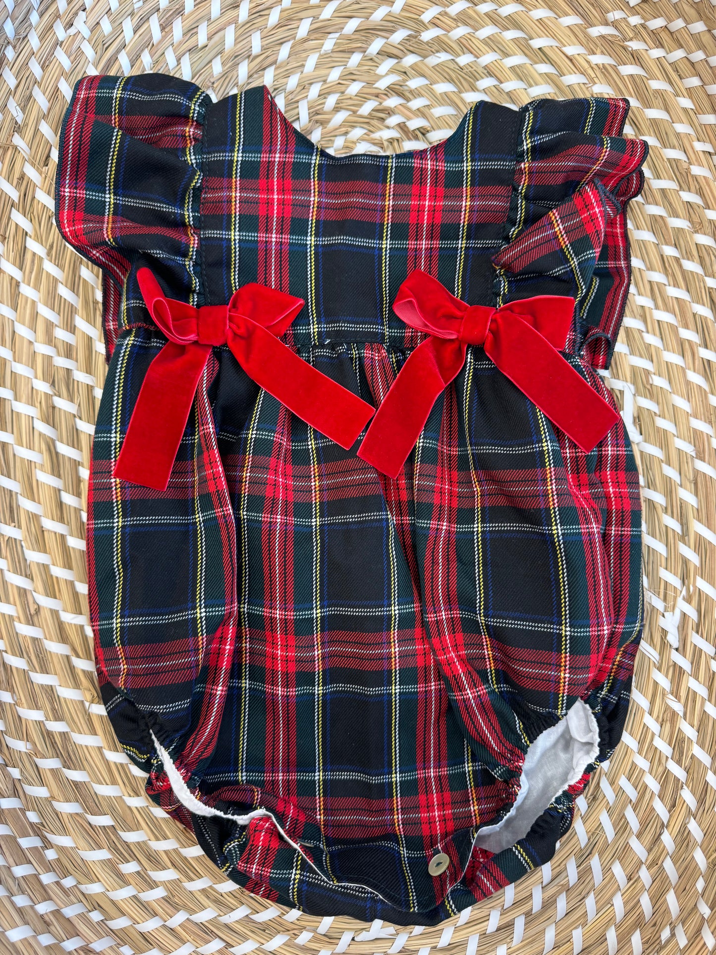 Pagliaccetto girl tartan