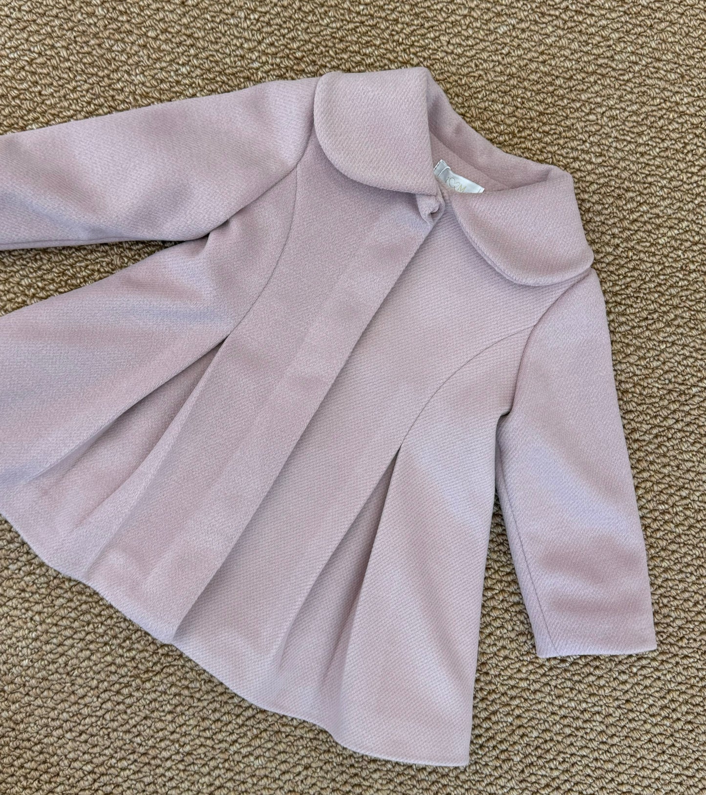 Cappotto signorina rosa