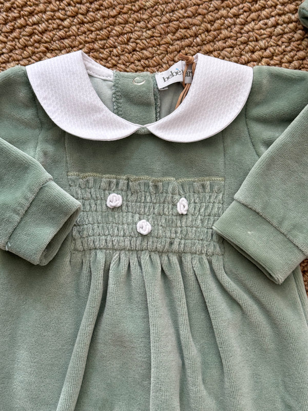 Tutina Verde Velvet