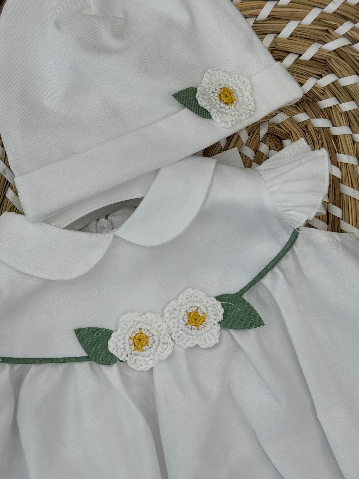 Pagliaccetto Margherita Con Babbucce In Filo