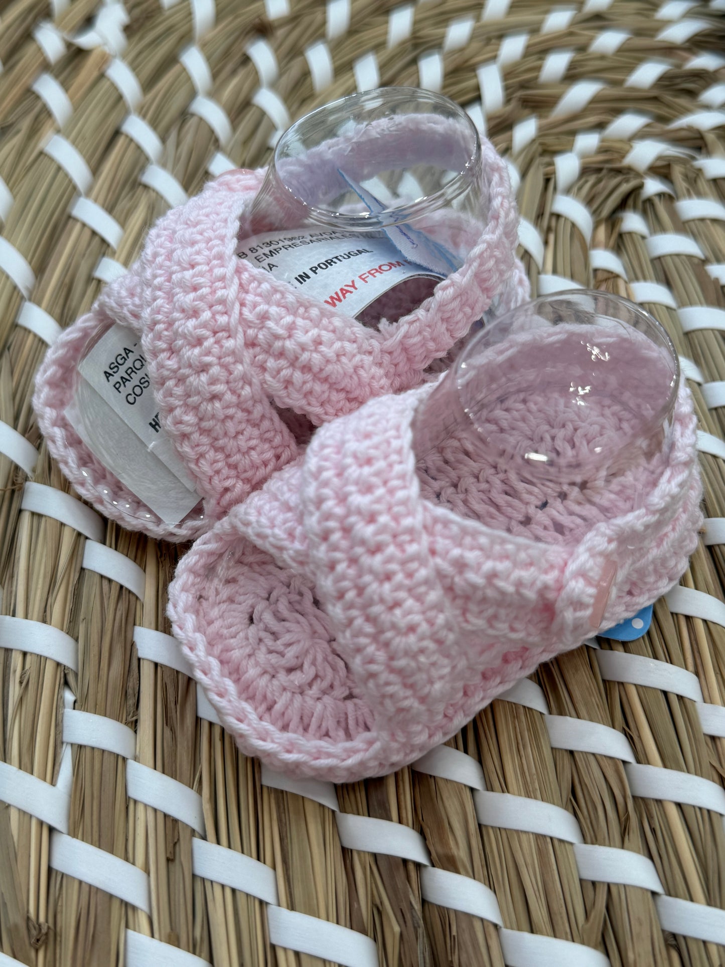 Sandaletti crochet incrocio