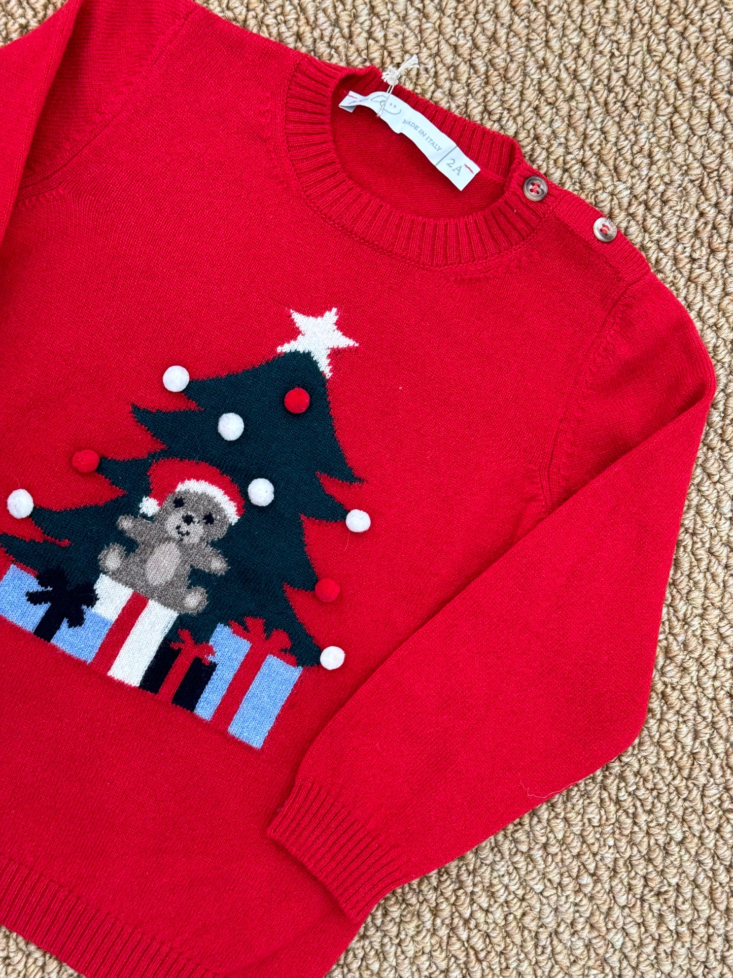 Maglione teddy christmas