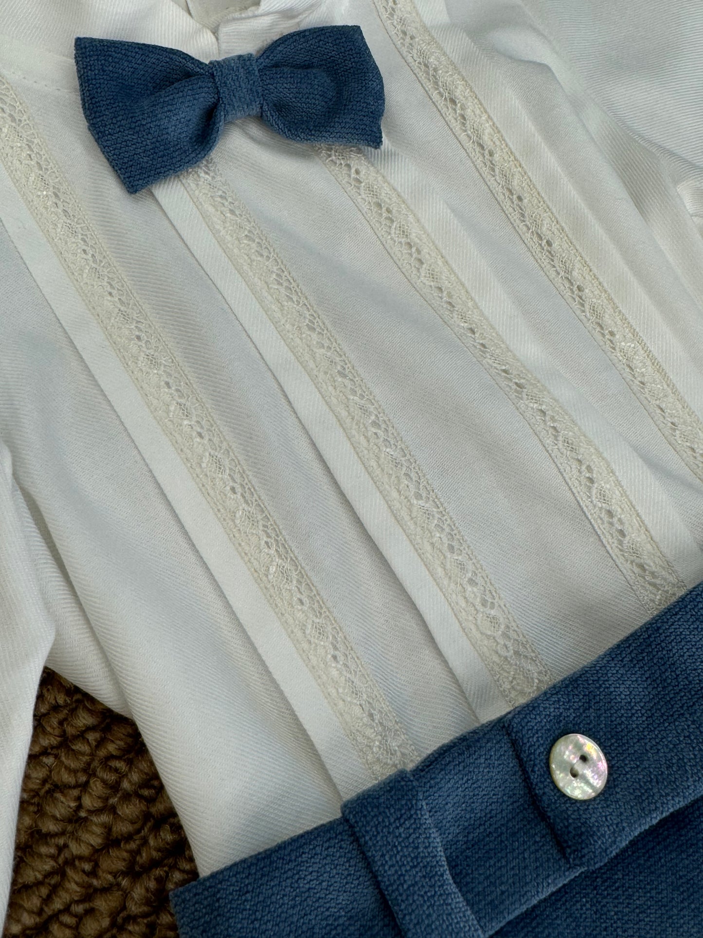 Completo Blu Velvet