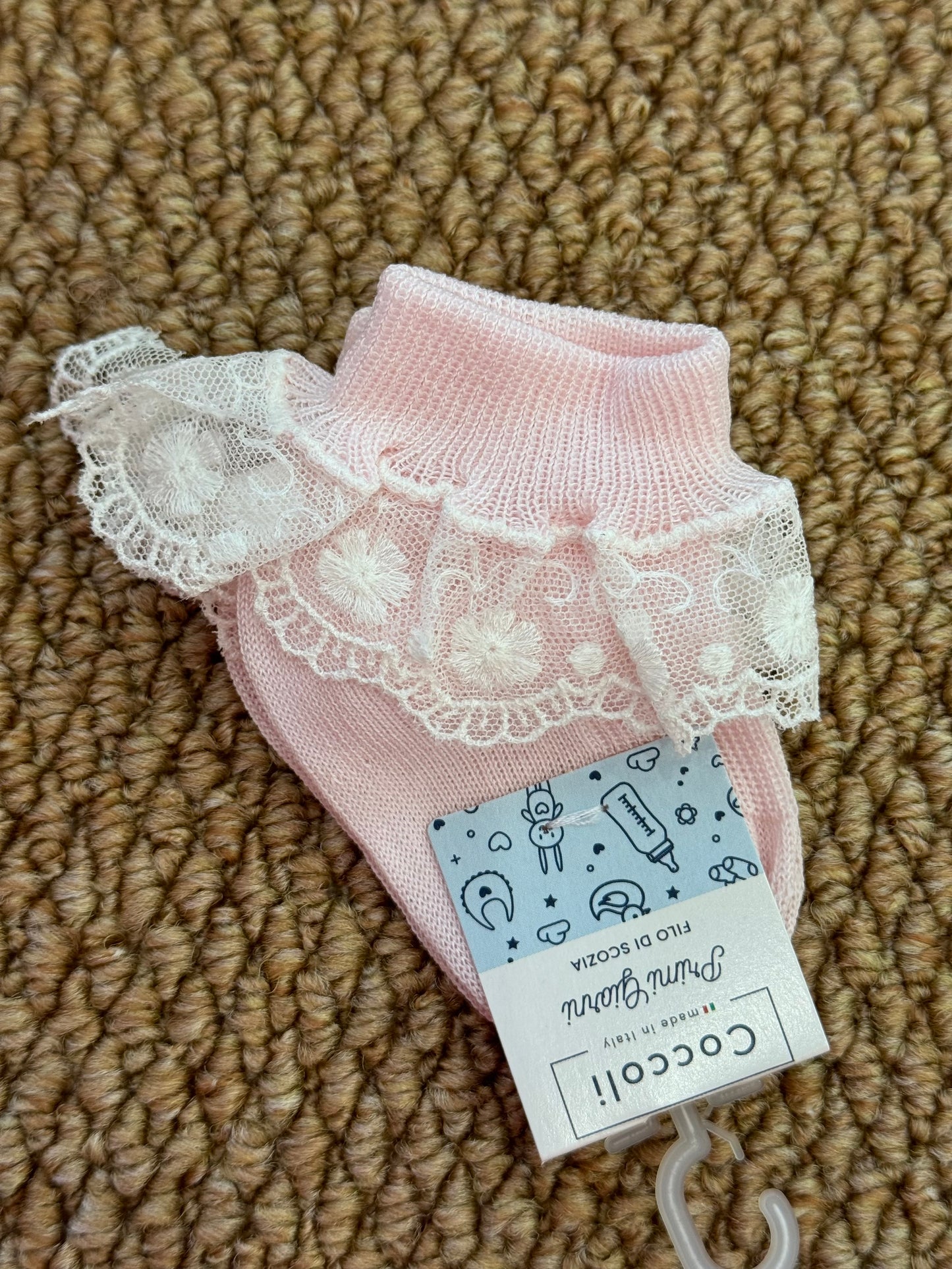 Calzini pizzo corredino