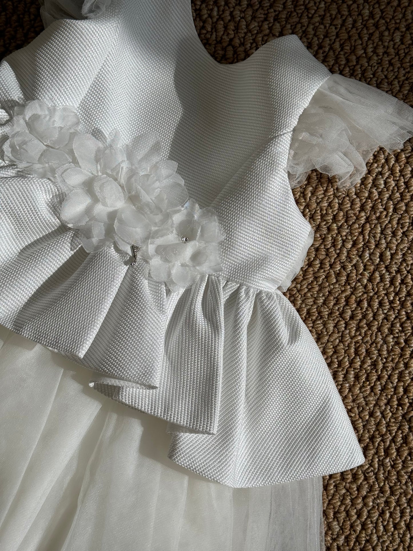 Abito Camilla Con Fascia in Tulle