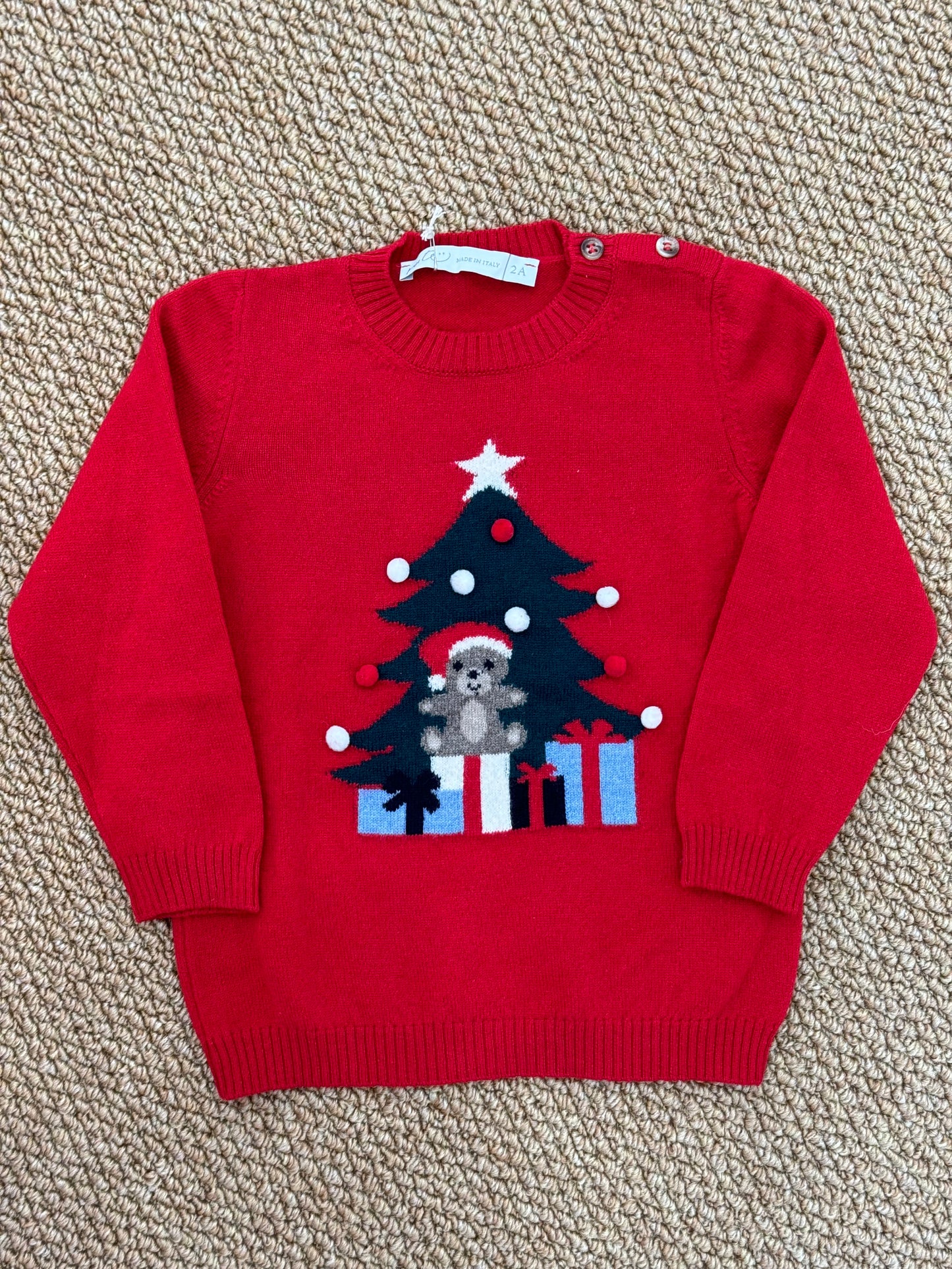 Maglione teddy christmas