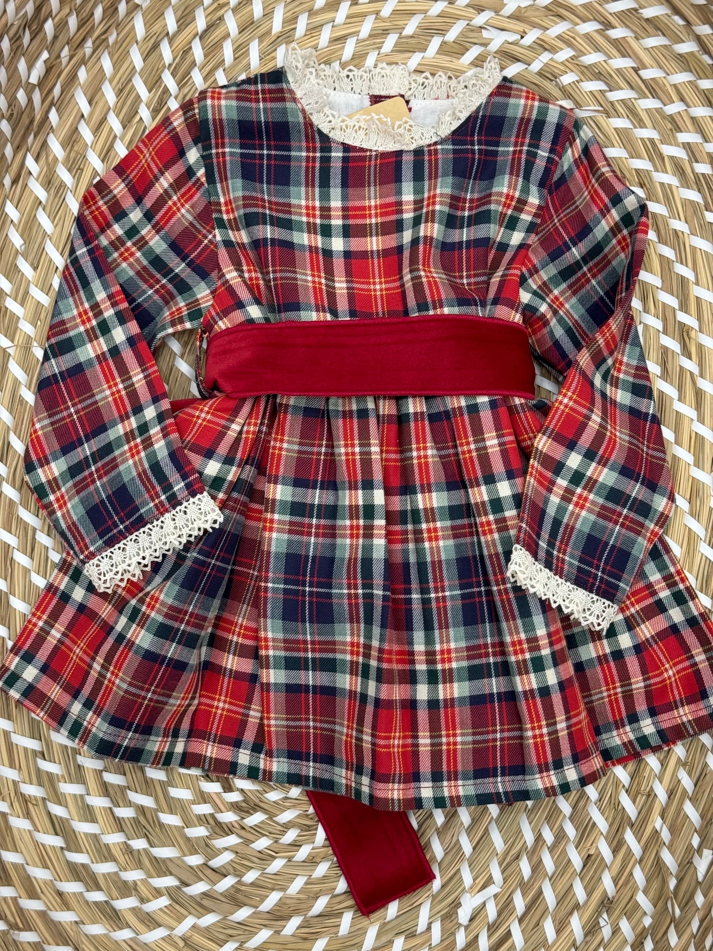 Abito chic tartan