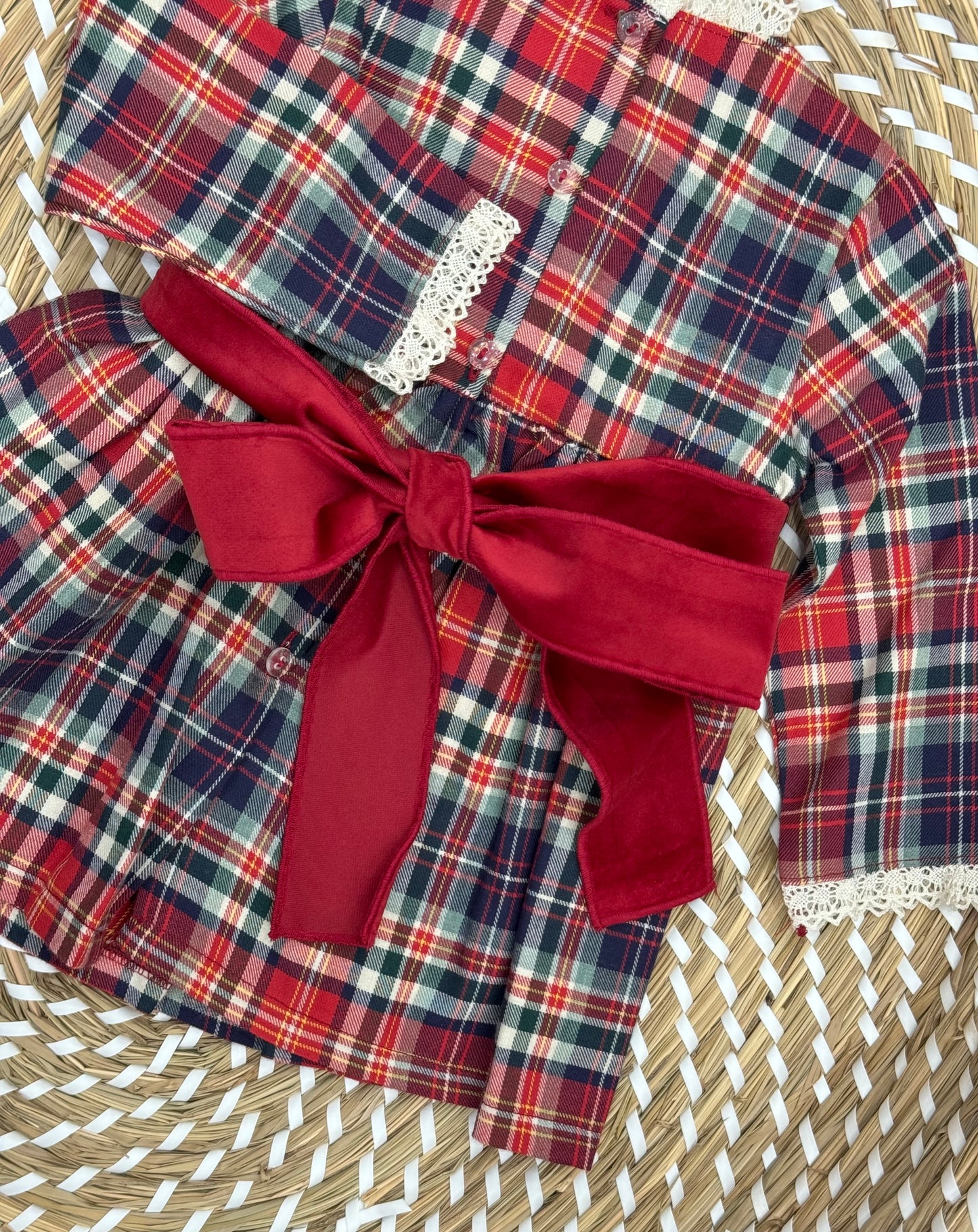 Abito chic tartan