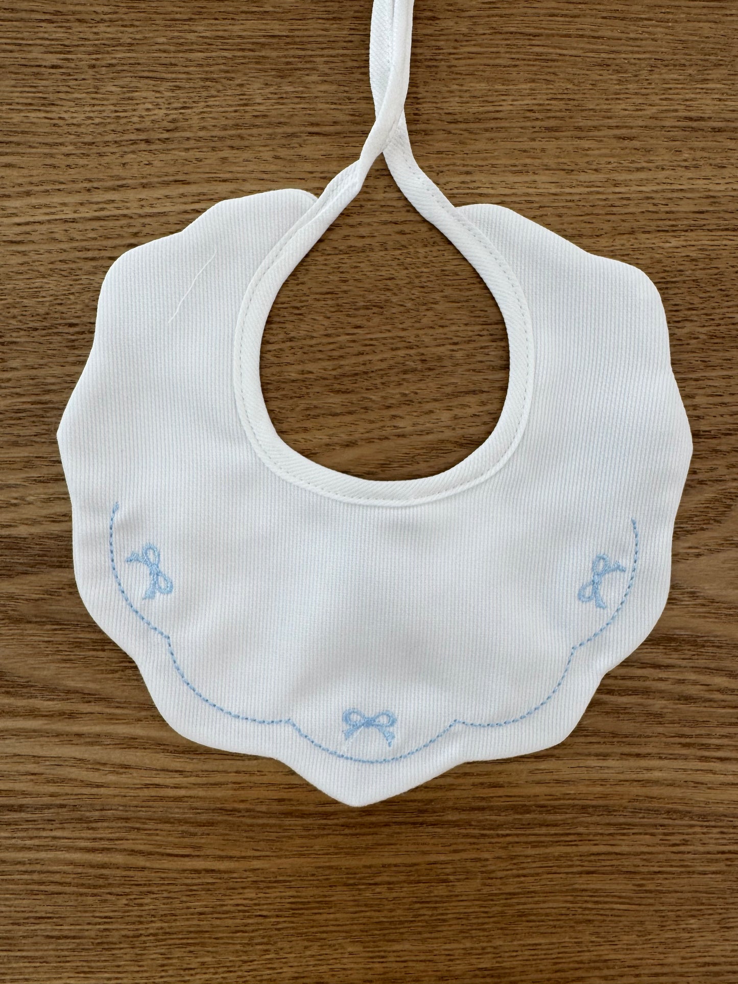 Bavetta new Born fiocco 100% cotone