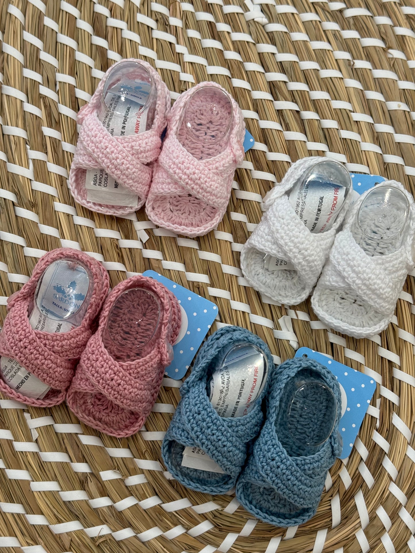 Sandaletti crochet incrocio