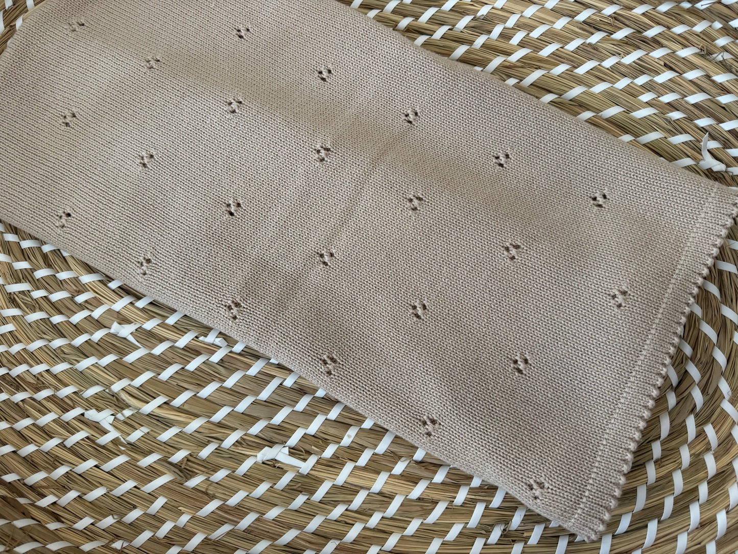 Coperta in filo multi-color