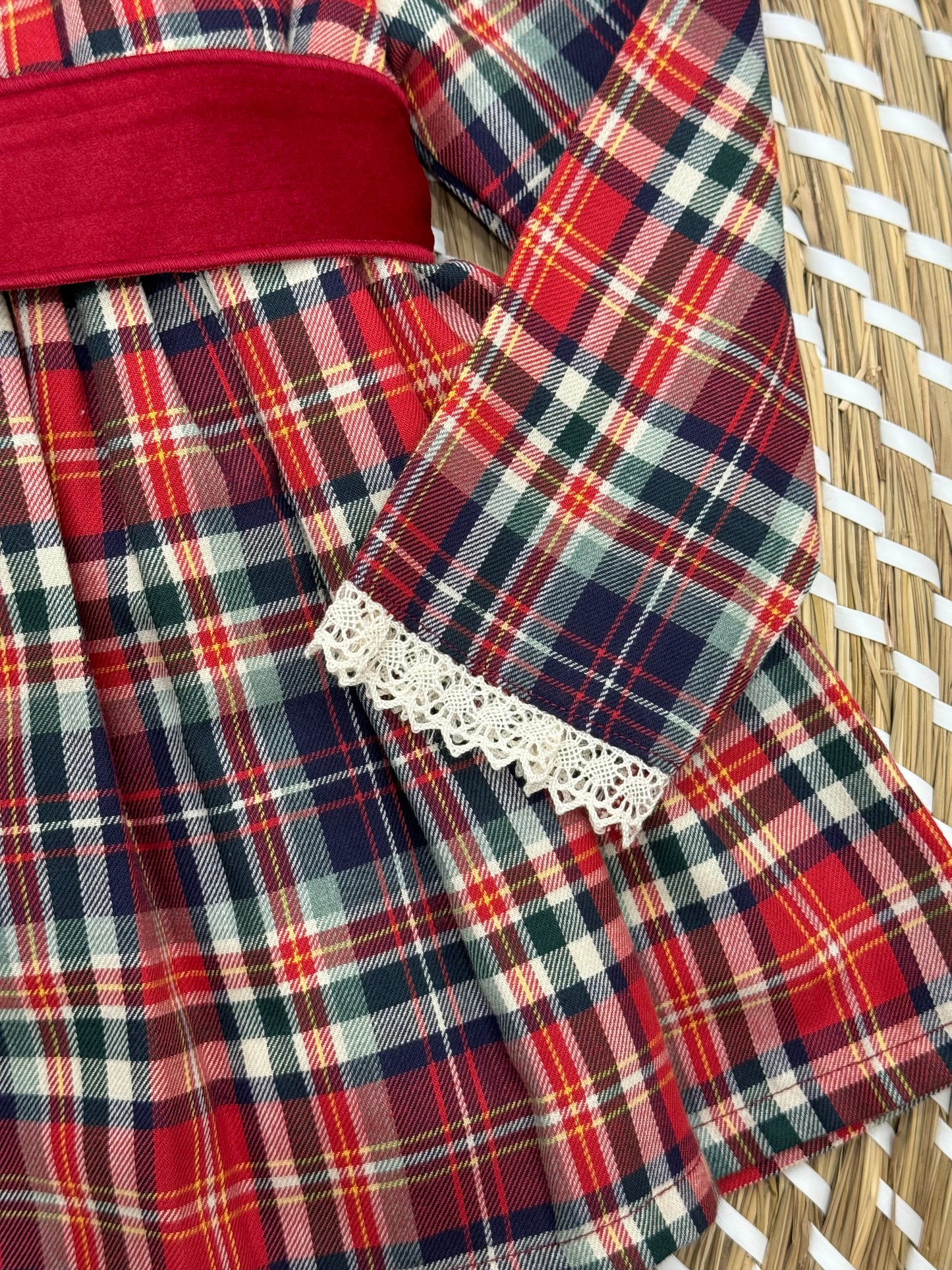 Abito chic tartan