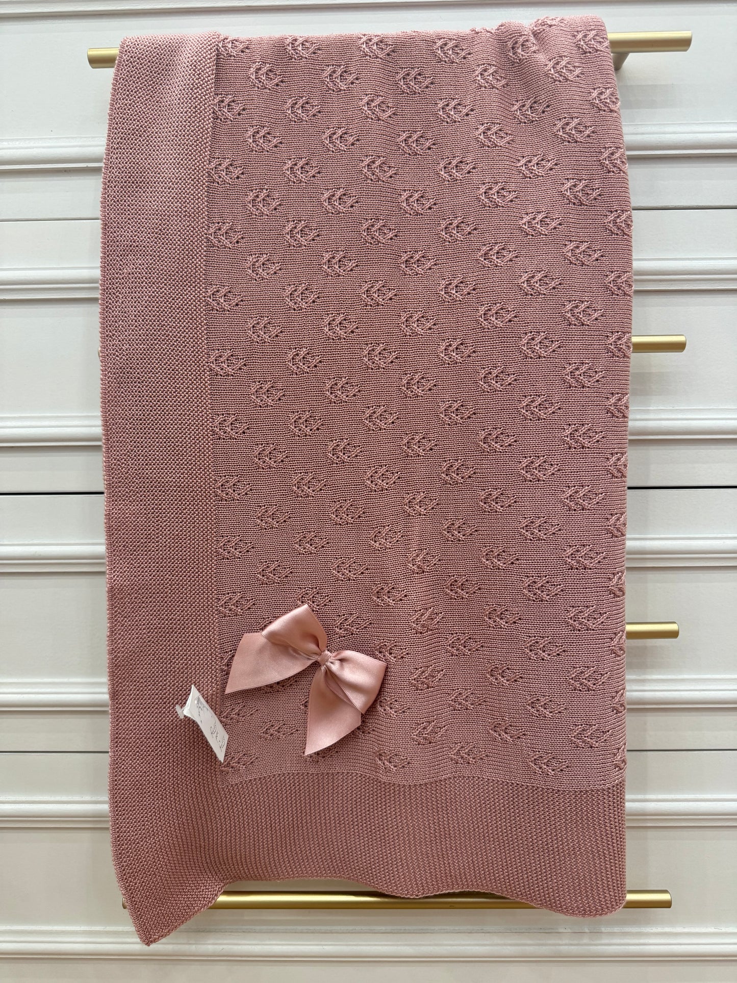 Coperta/scialle filo rose Gold