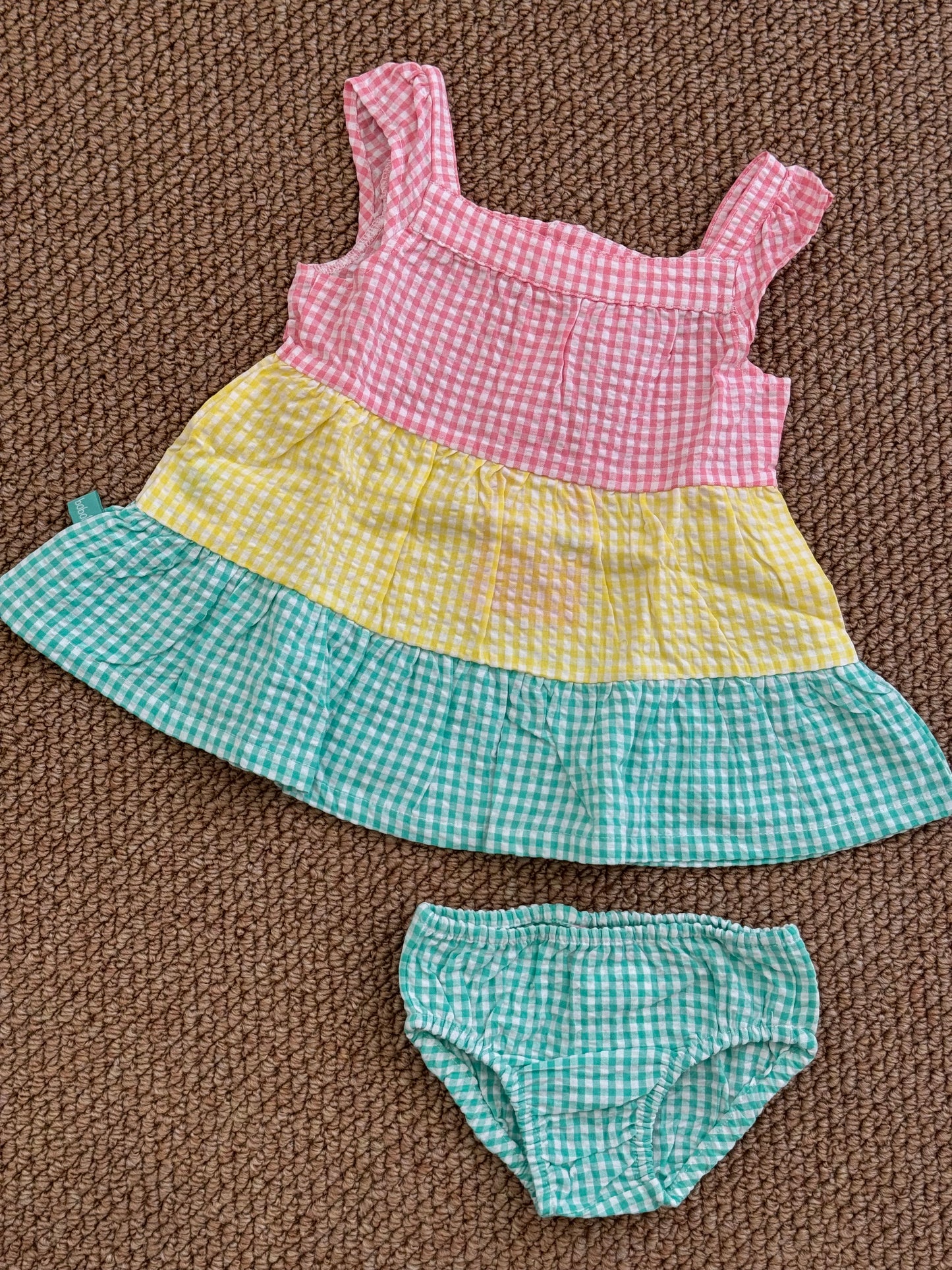 Abito quadri color