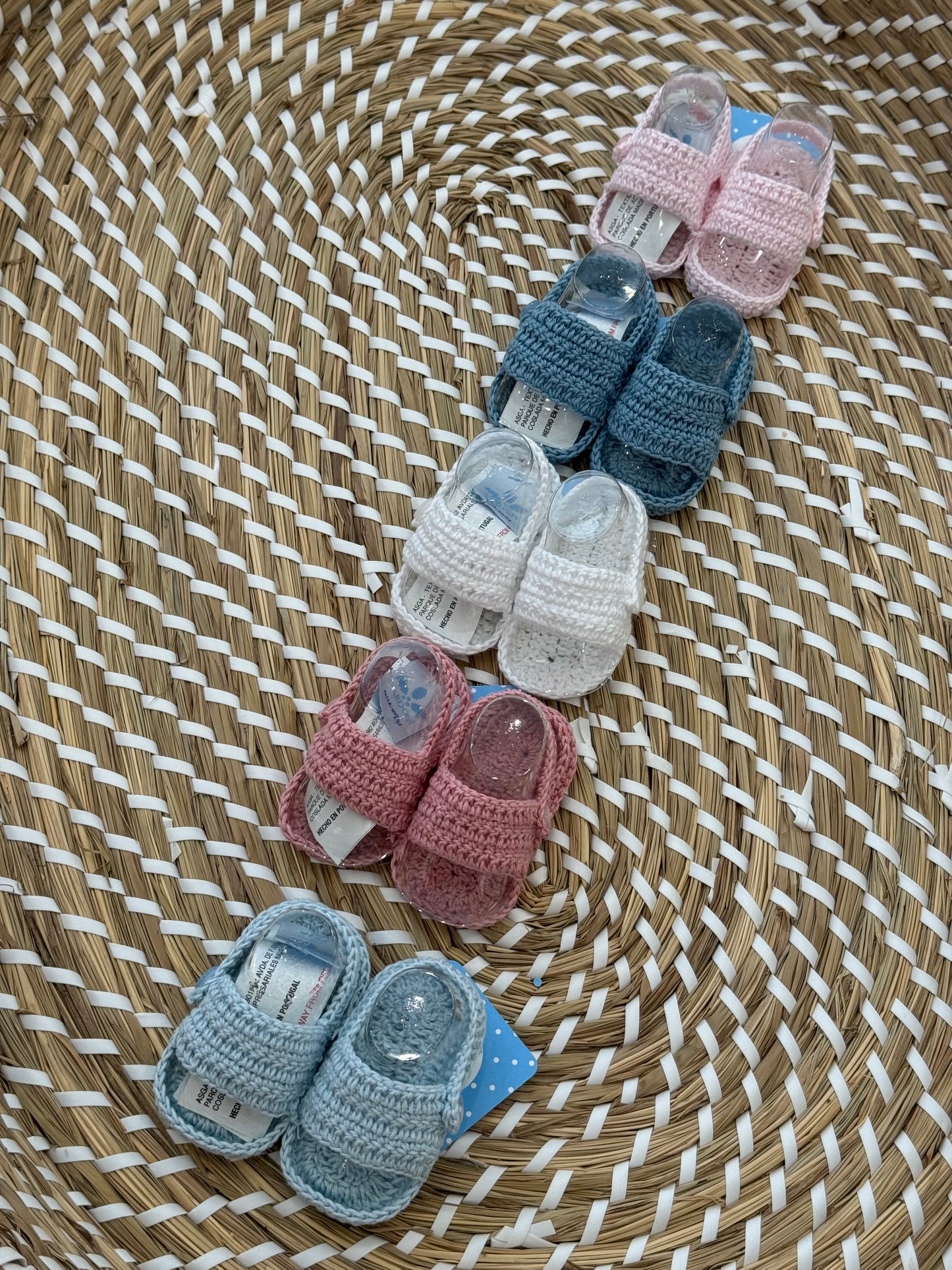 Sandaletti fascia crochet
