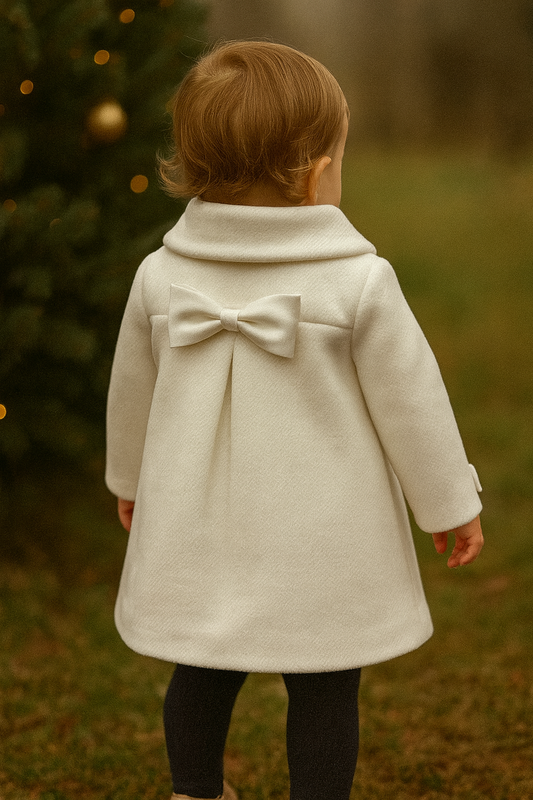 Cappotto elegant latte