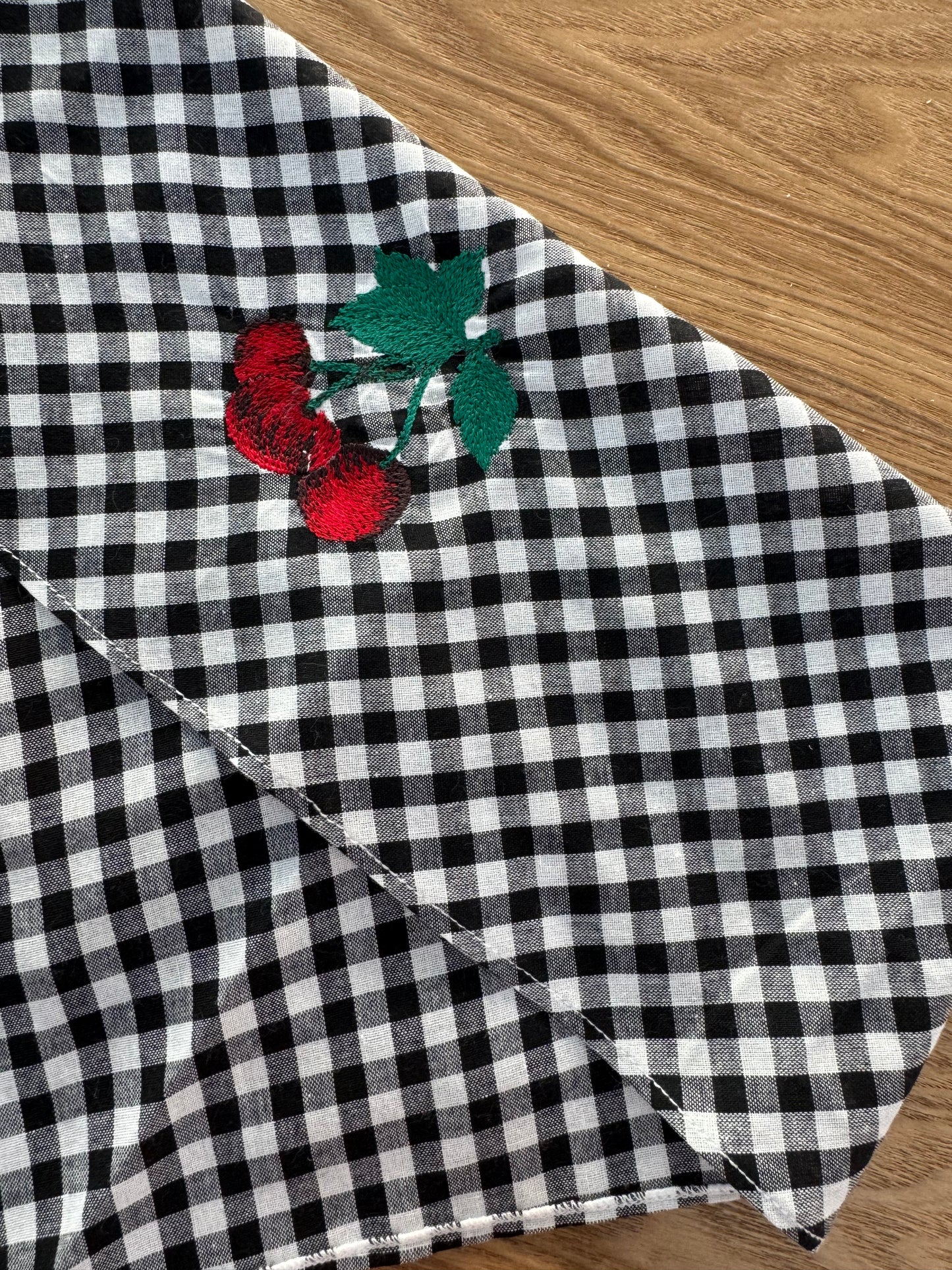 Abito chery con bandana