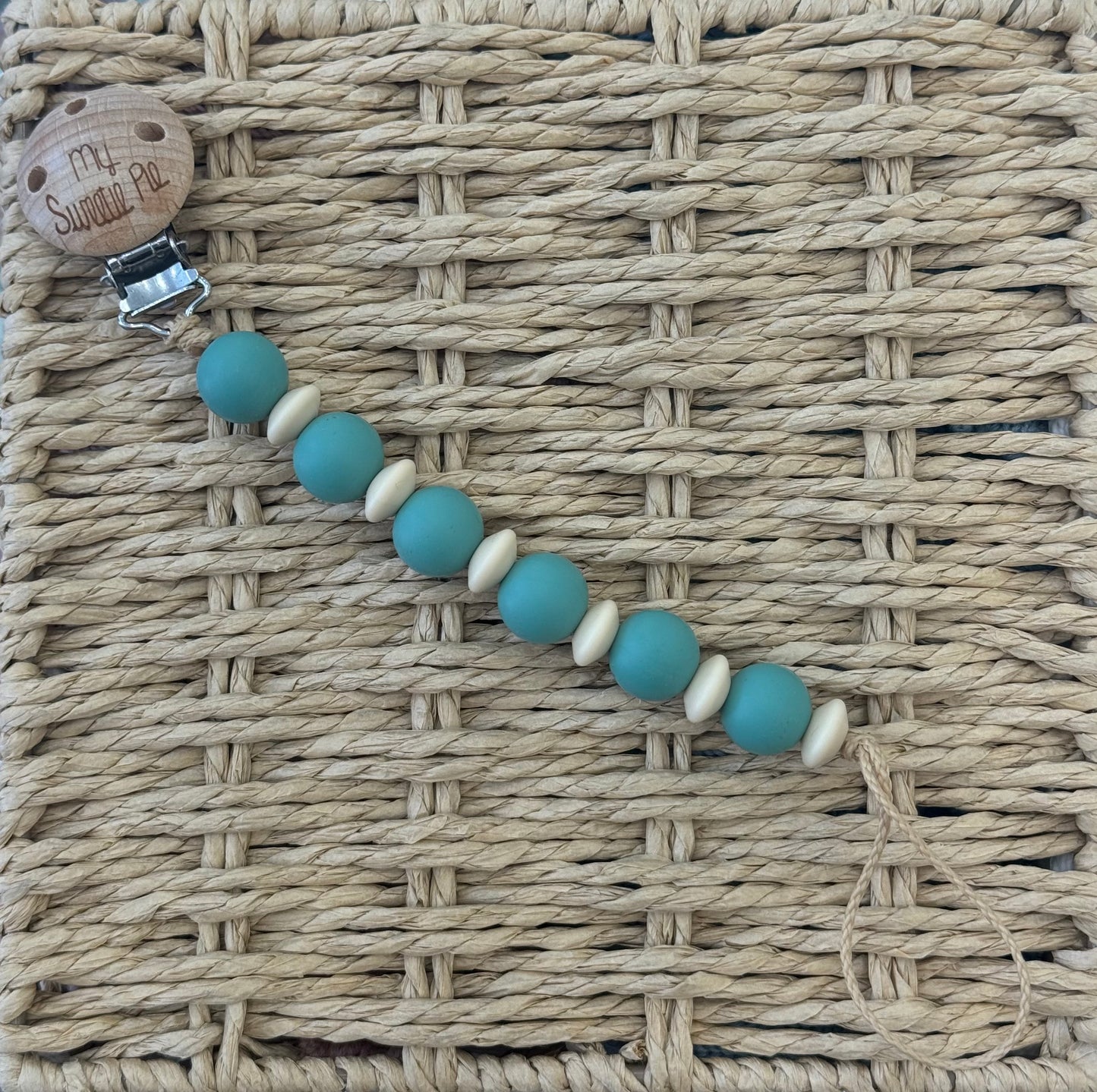 Catena porta ciuccio sfera