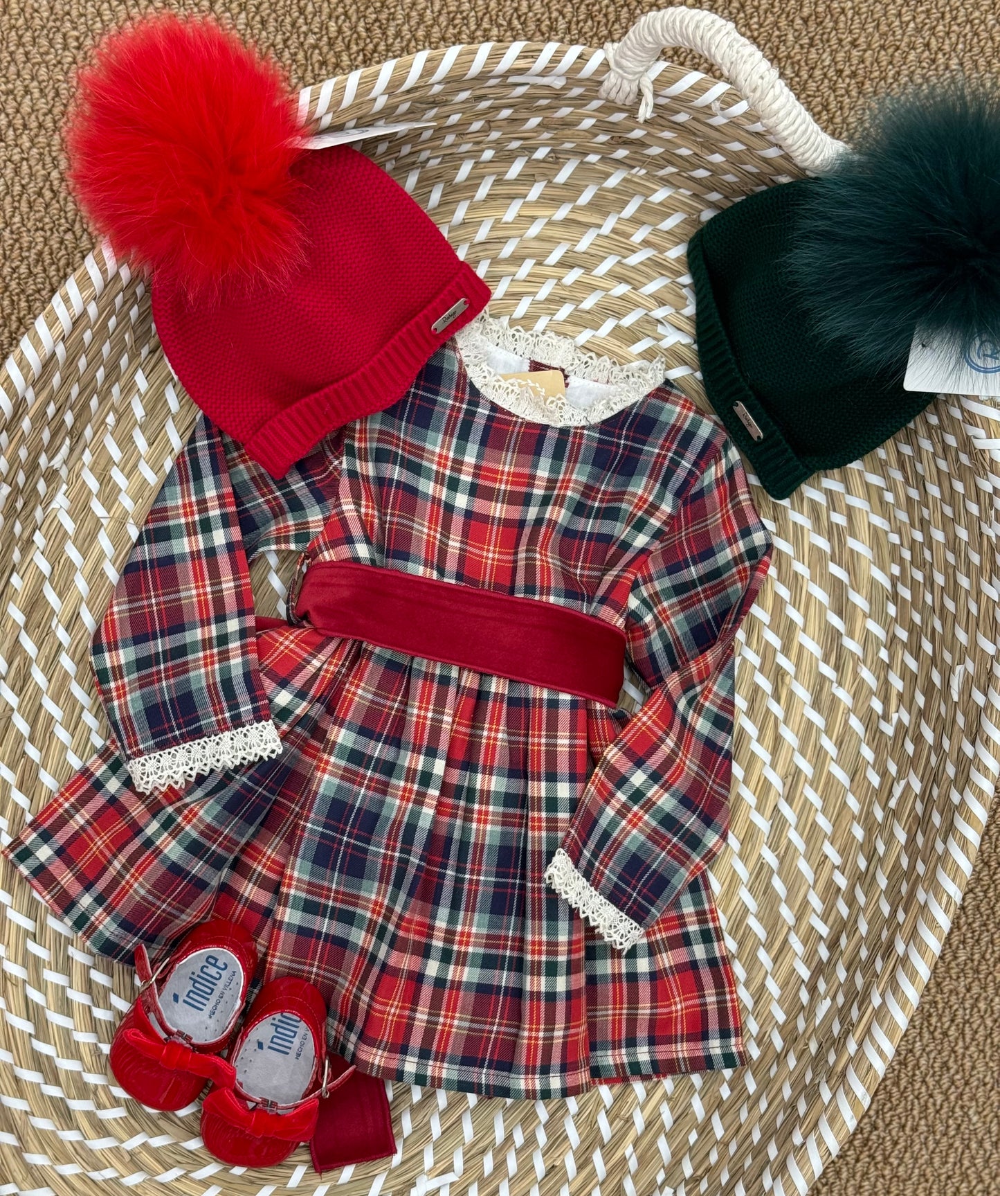 Abito chic tartan