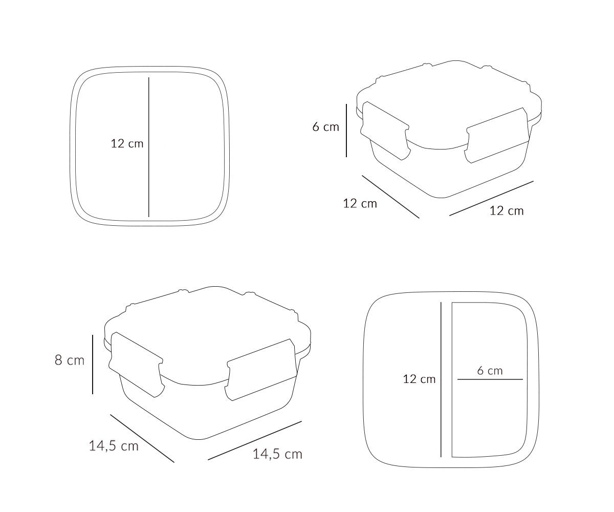 Lunch Box Grande Tutete Little Red