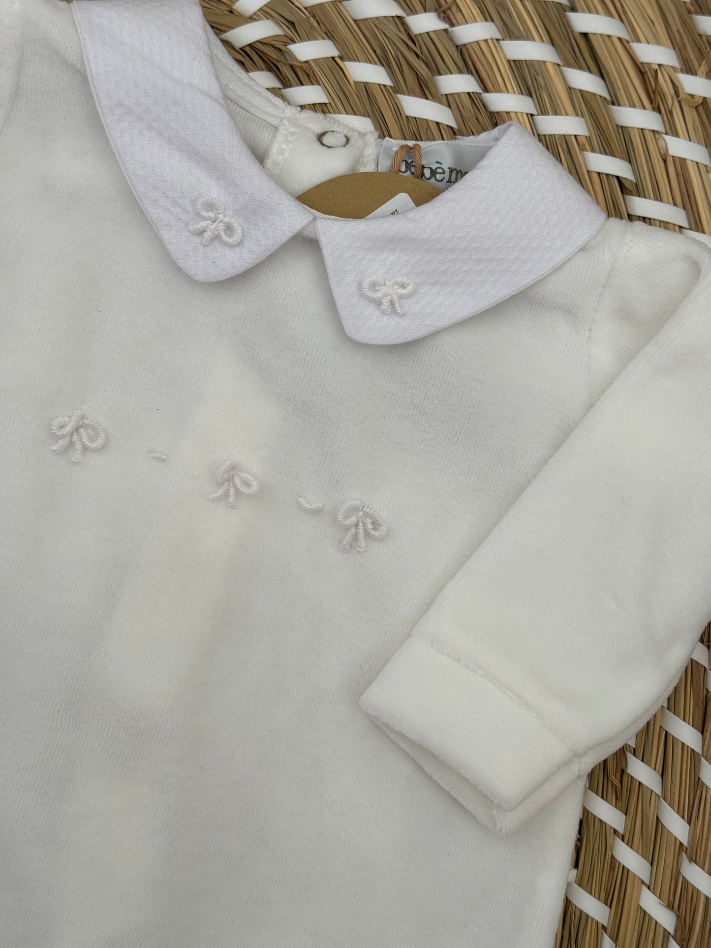 Tutina Tortora/panna neonato/a