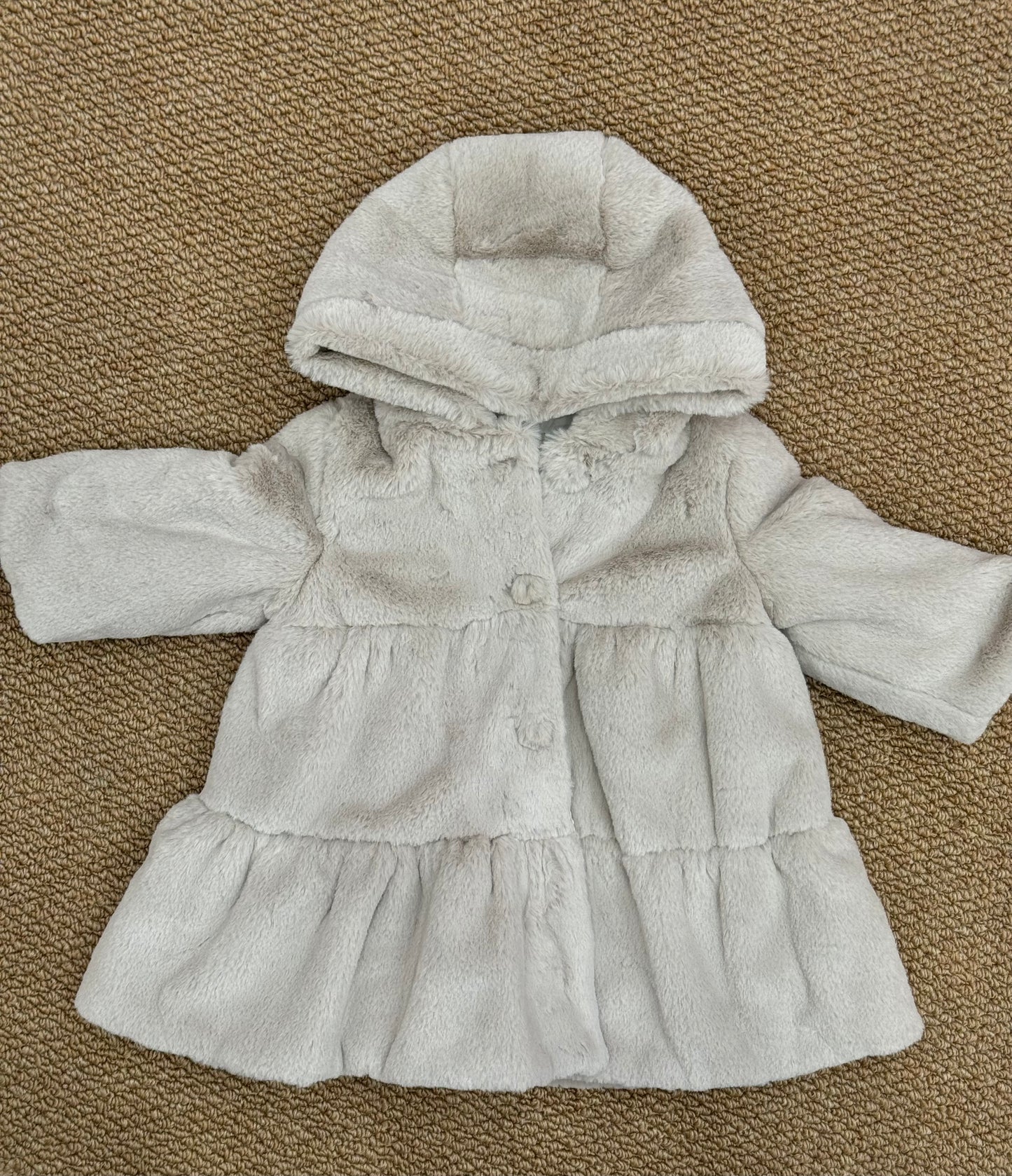 Cappotto eco pelliccia