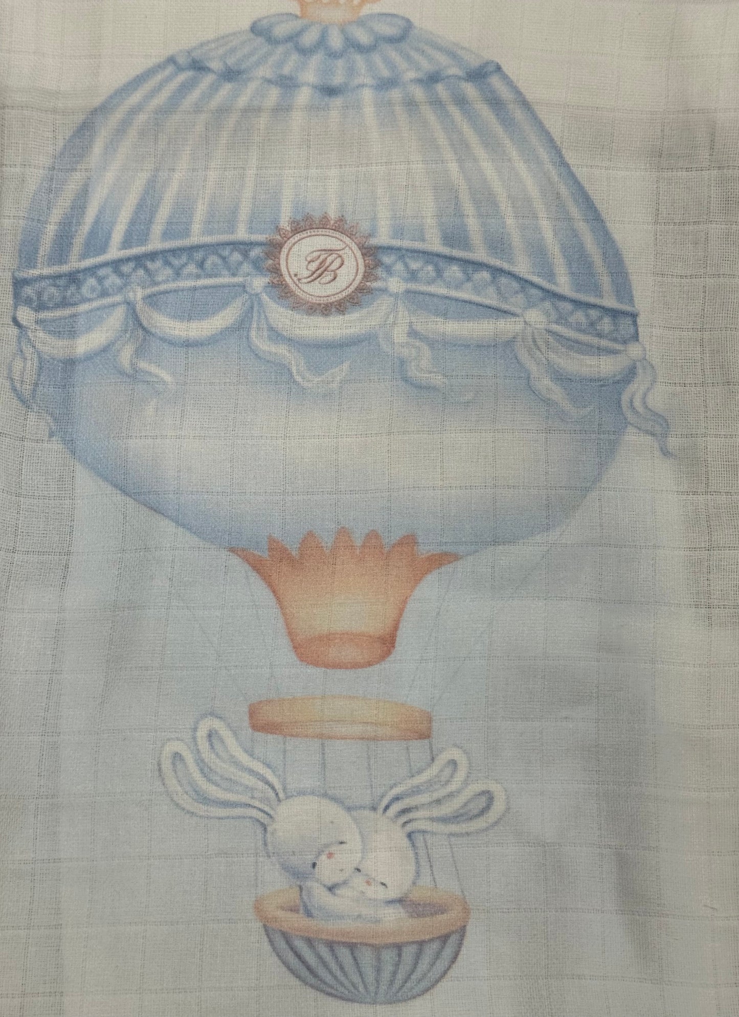 Mussola xxl mongolfiera 100% cotone