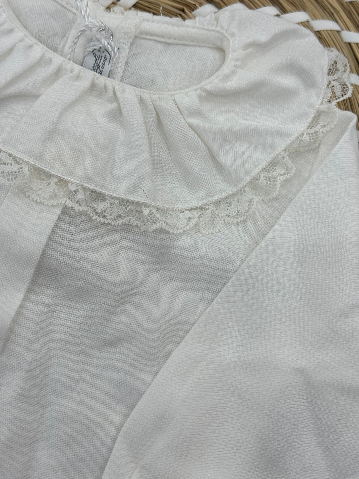 Completo salopette più camicia teddy