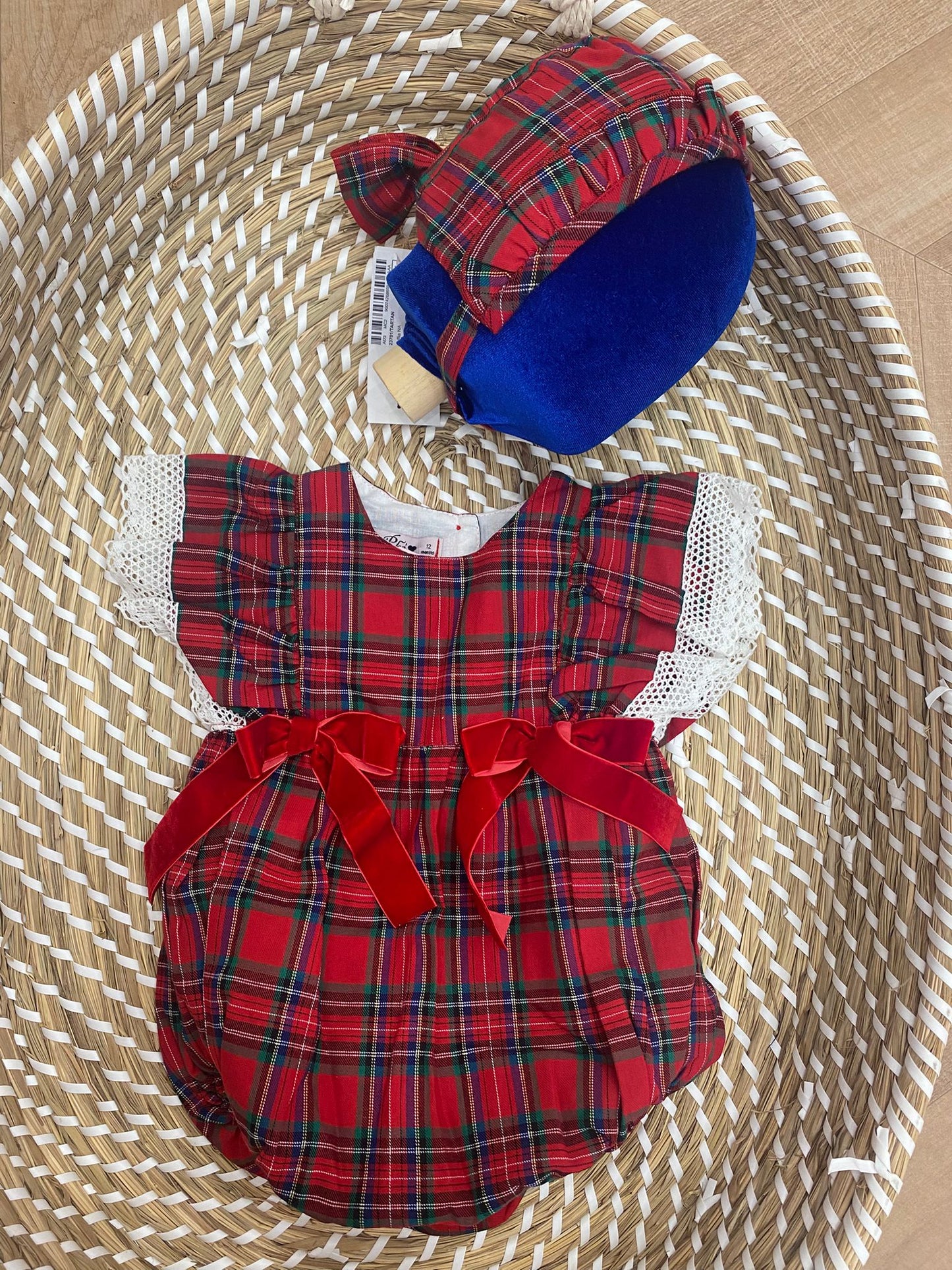 Pagliaccetto Tartan Con Cuffietta PHI CLOTHING