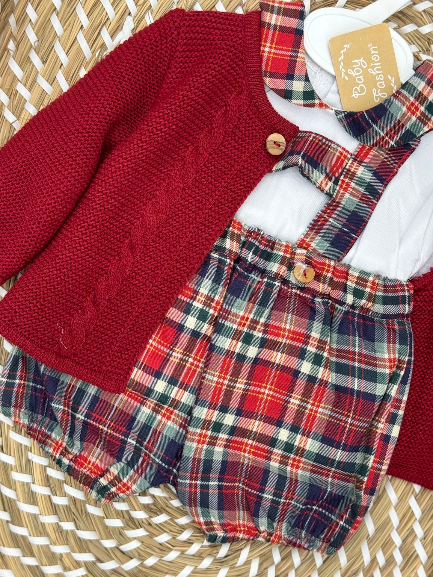 Completo chic tartan