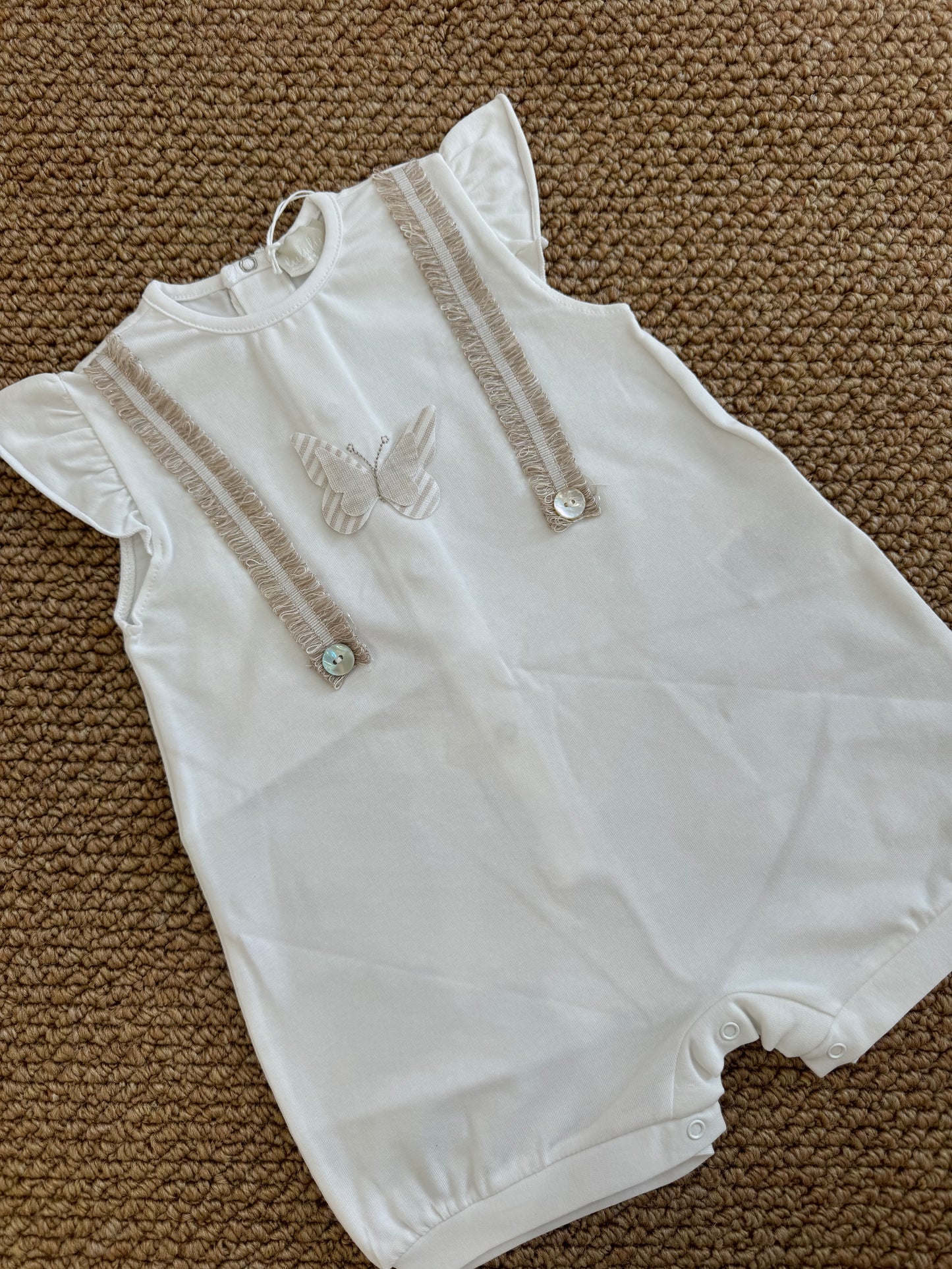 Pagliaccetto butterfly cotton