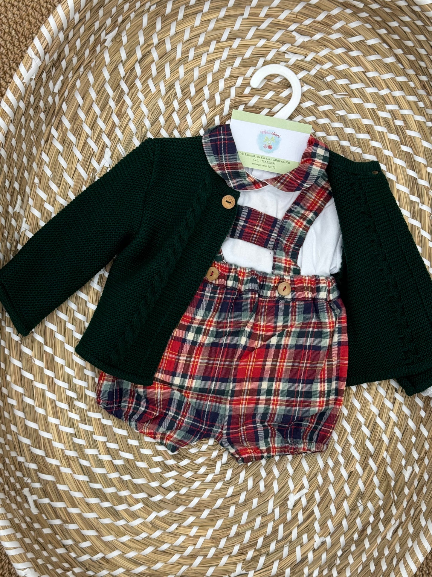Completo chic tartan