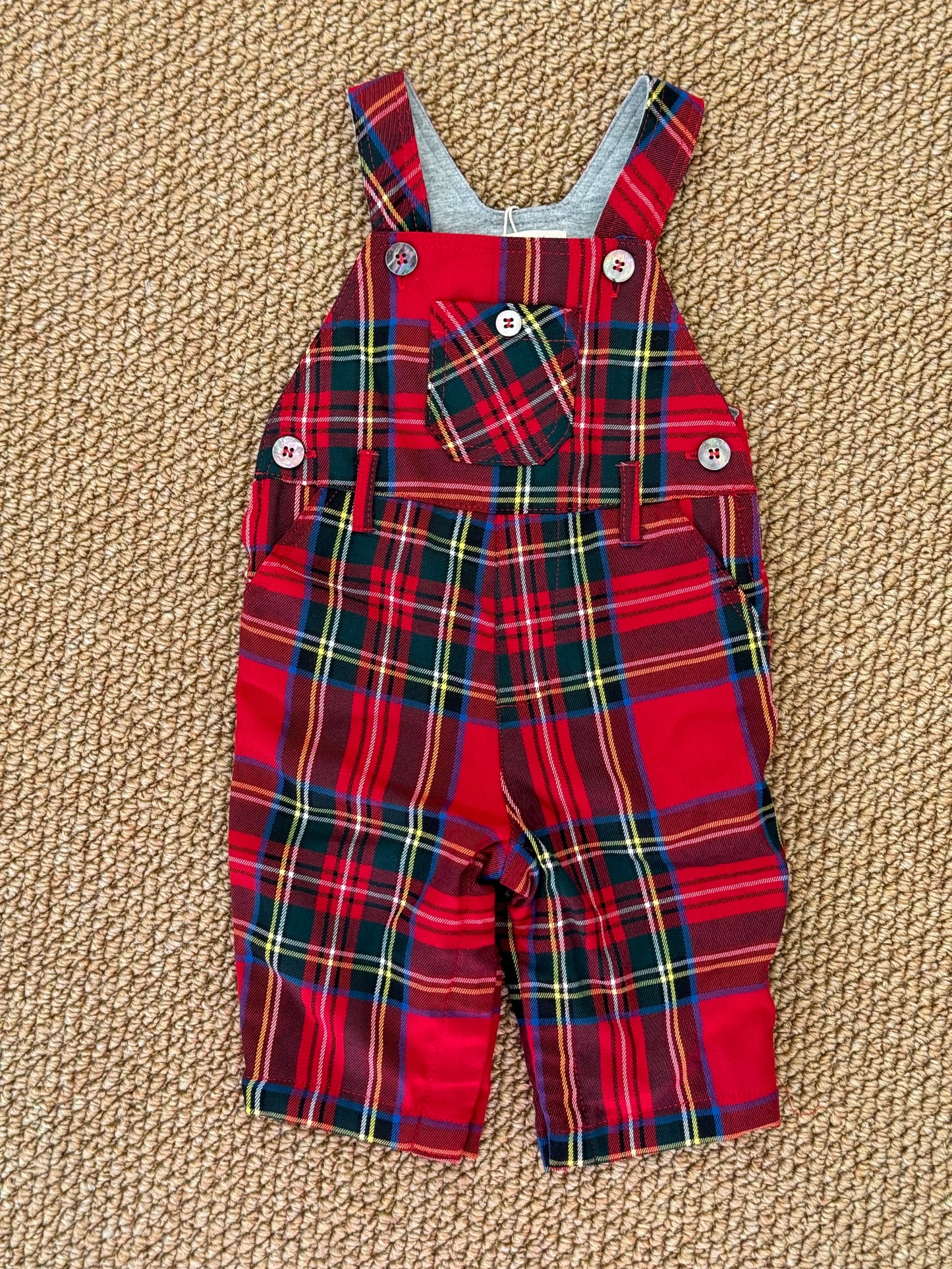 Salopette tartan