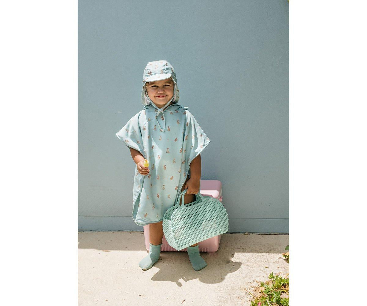 Poncho Spiaggia Microfibra