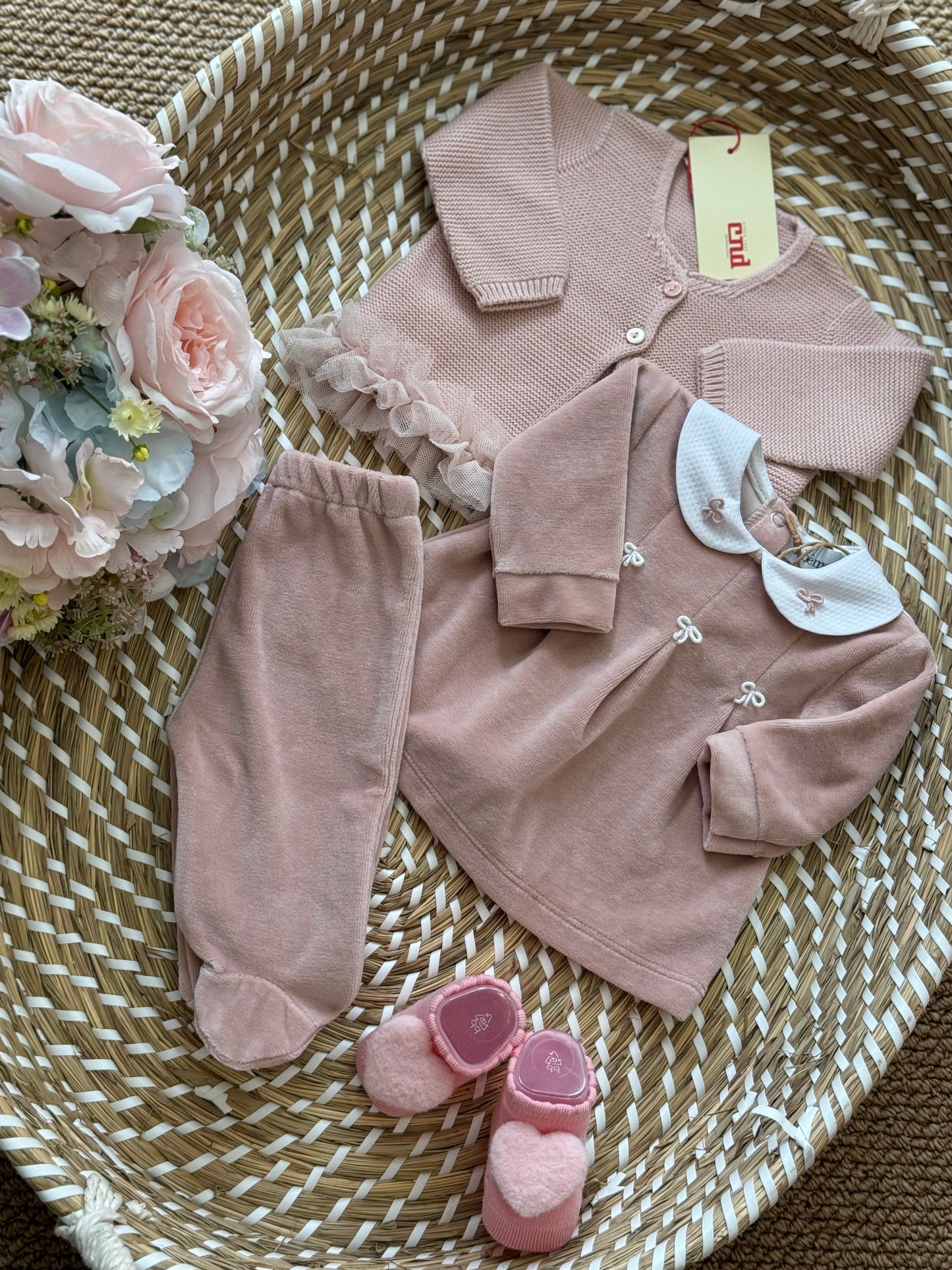 Coordinato cipria velvet