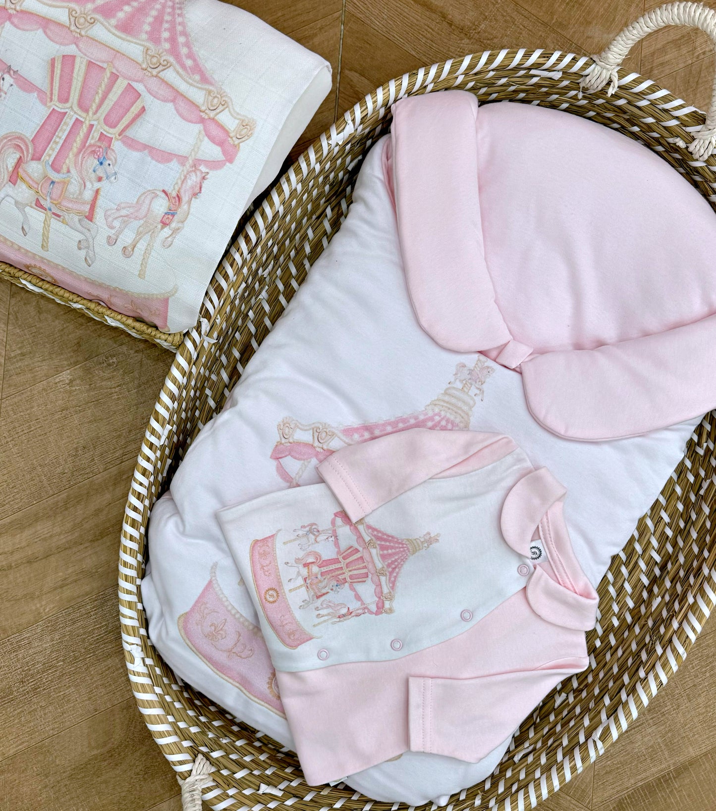 Sacco nanna carosello pink