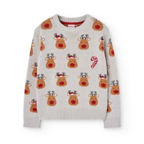 Maglione Grigio Renna BOBOLI