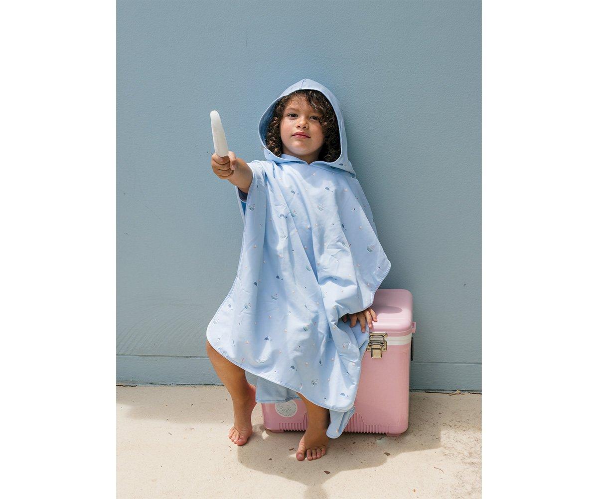 Poncho Spiaggia Microfibra