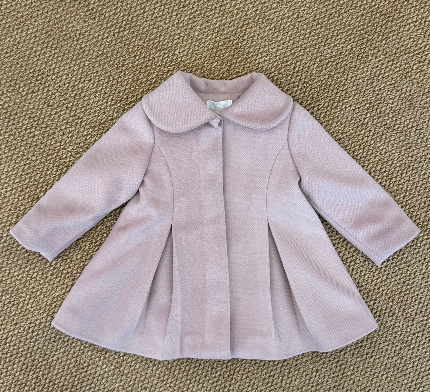 Cappotto signorina rosa